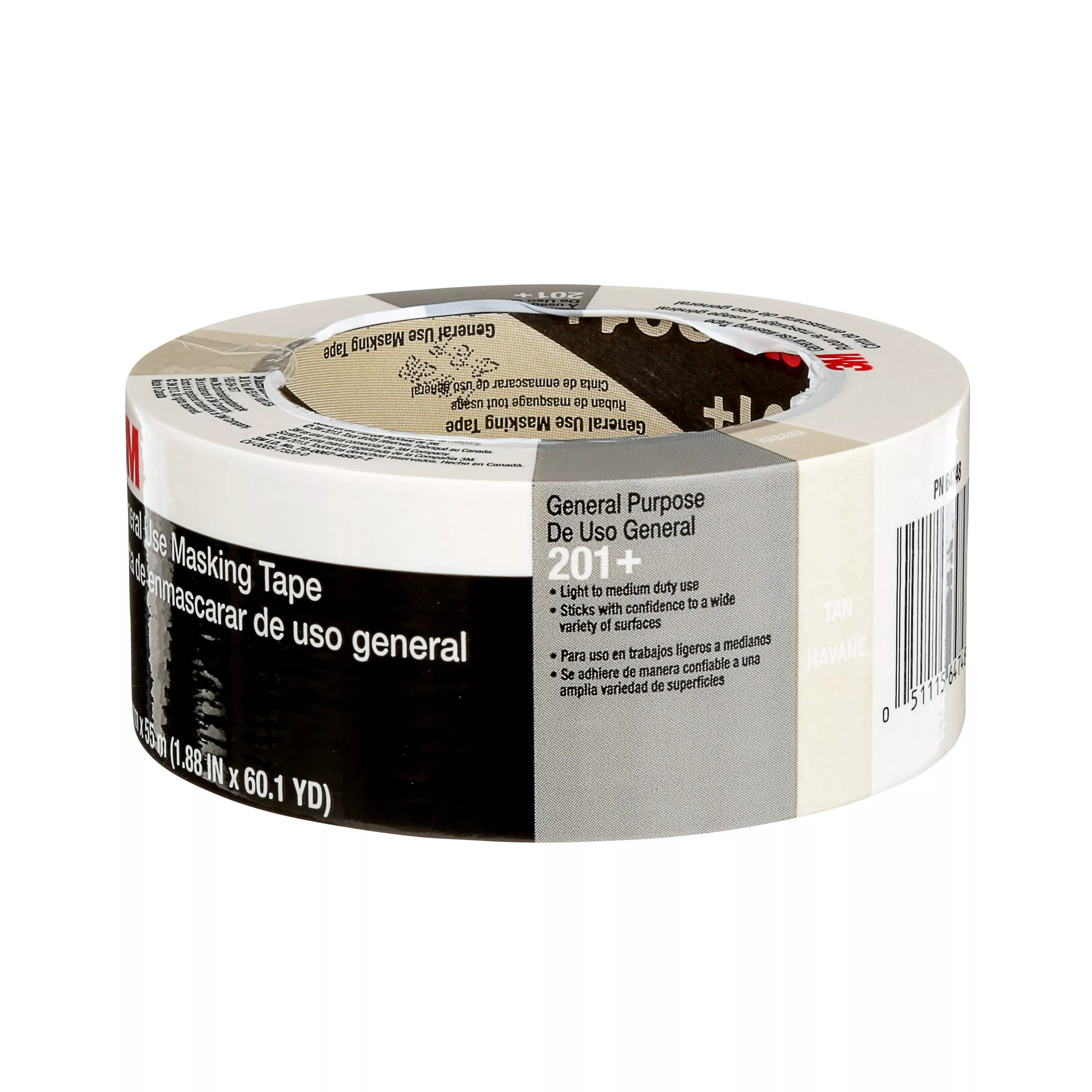 UPC 00051115647482 | 3M™ General Use Masking Tape 201+