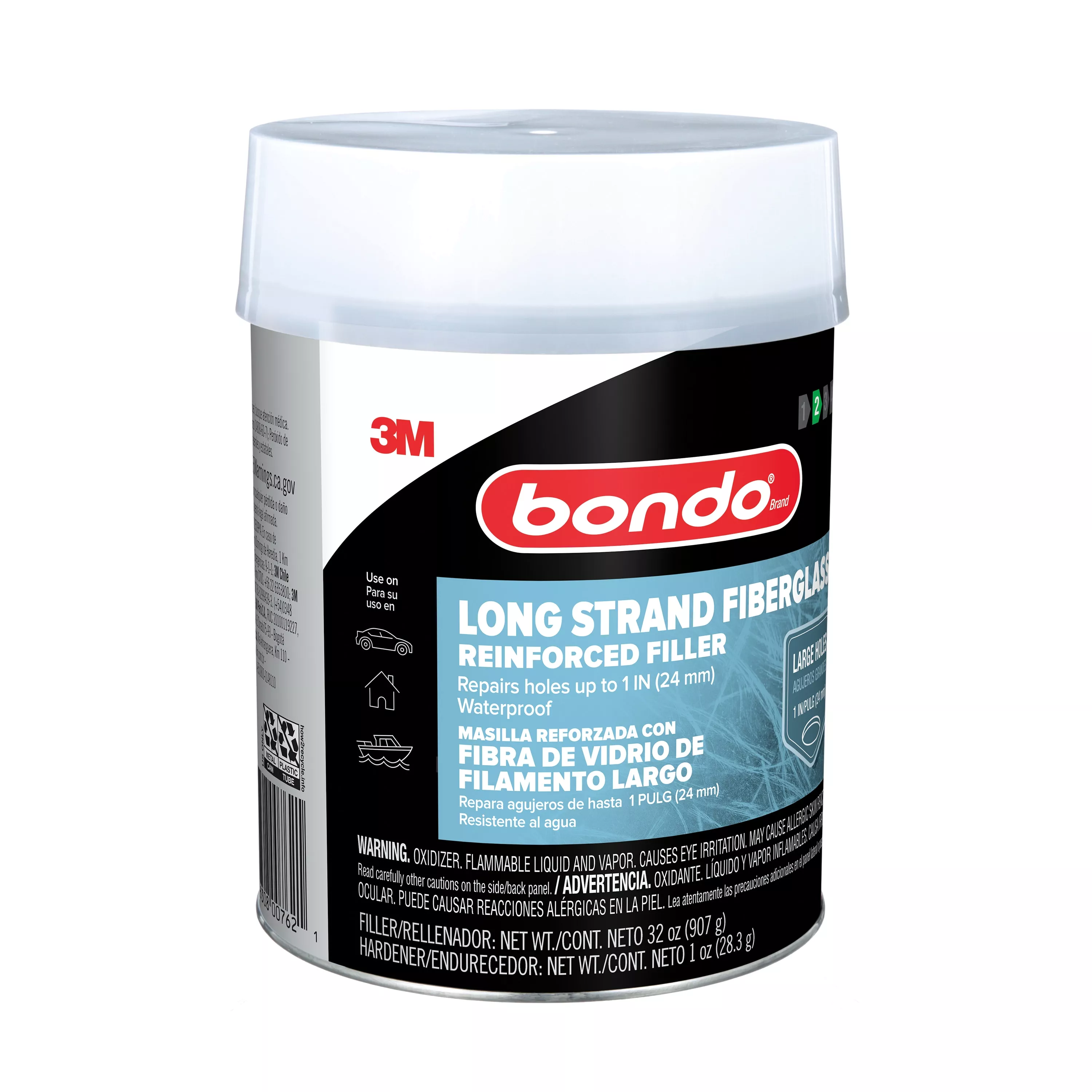 SKU 7100315245 | Bondo® Long Strand Fiberglass Reinforced Filler LS-QT-ES