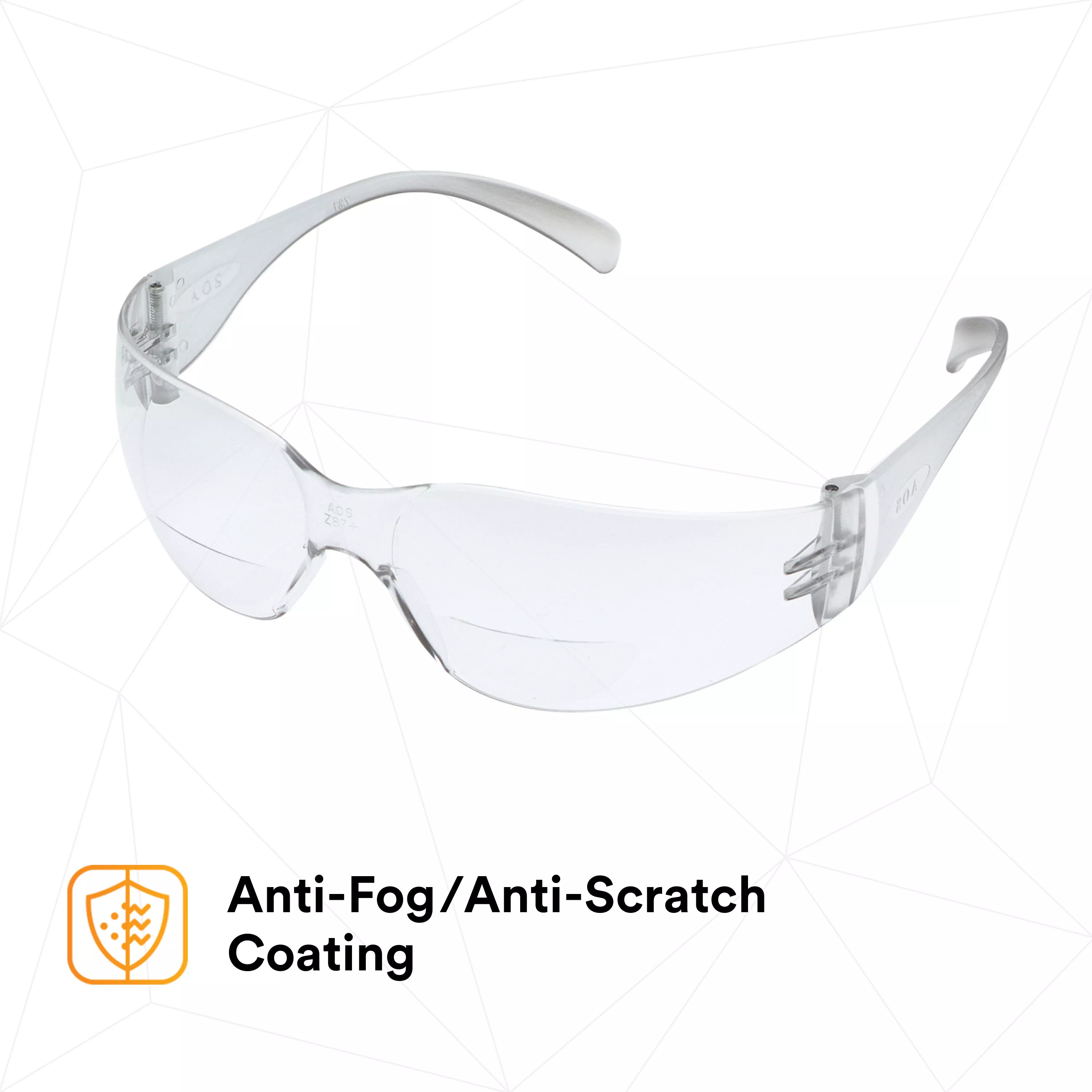 SKU 7000127513 | 3M™ Virtua™ Reader Protective Eyewear 11515-00000-20 Clear Anti-Fog Lens