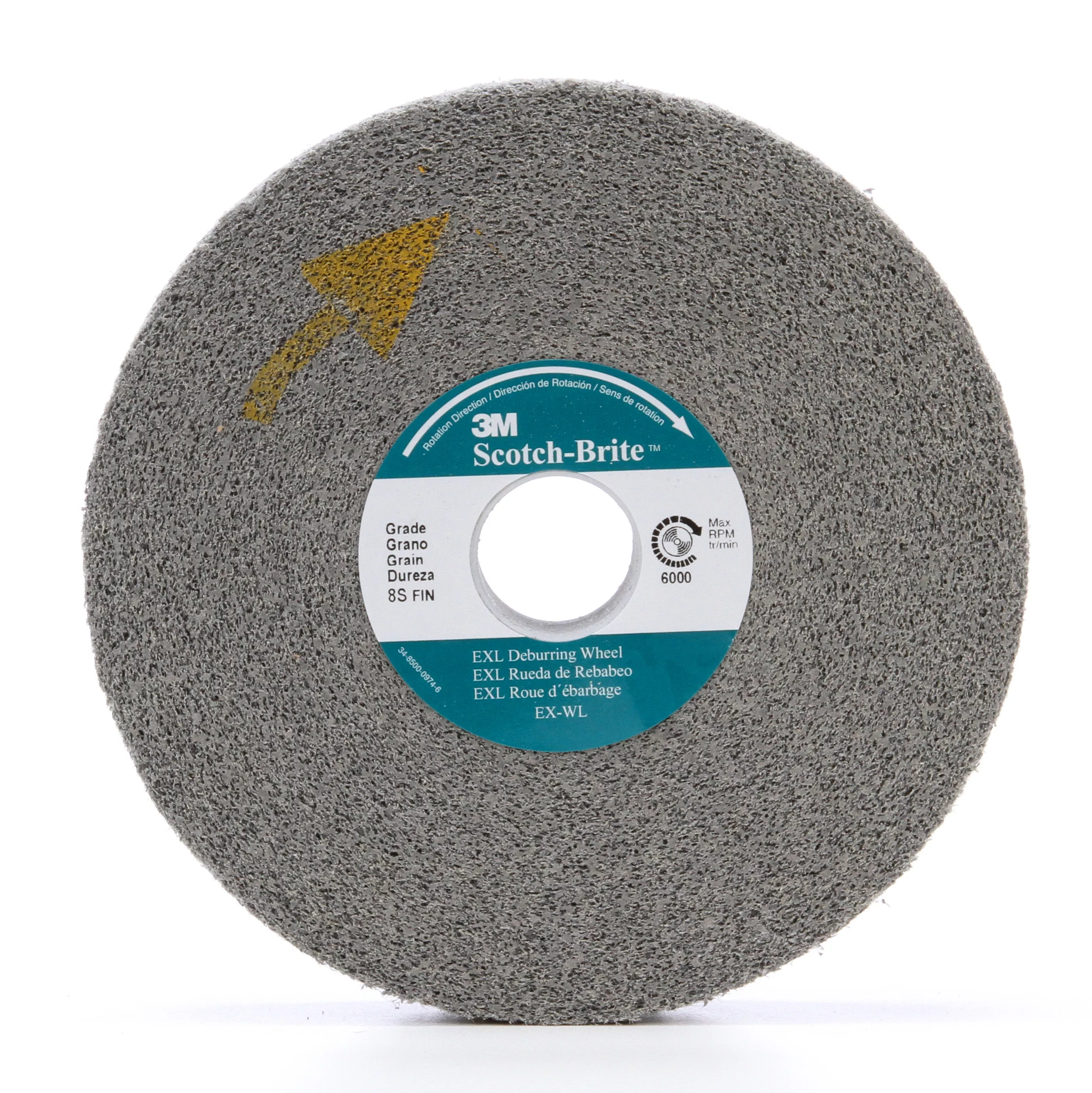 Product Number XL-WL | Scotch-Brite™ EXL Deburring Convolute Wheel