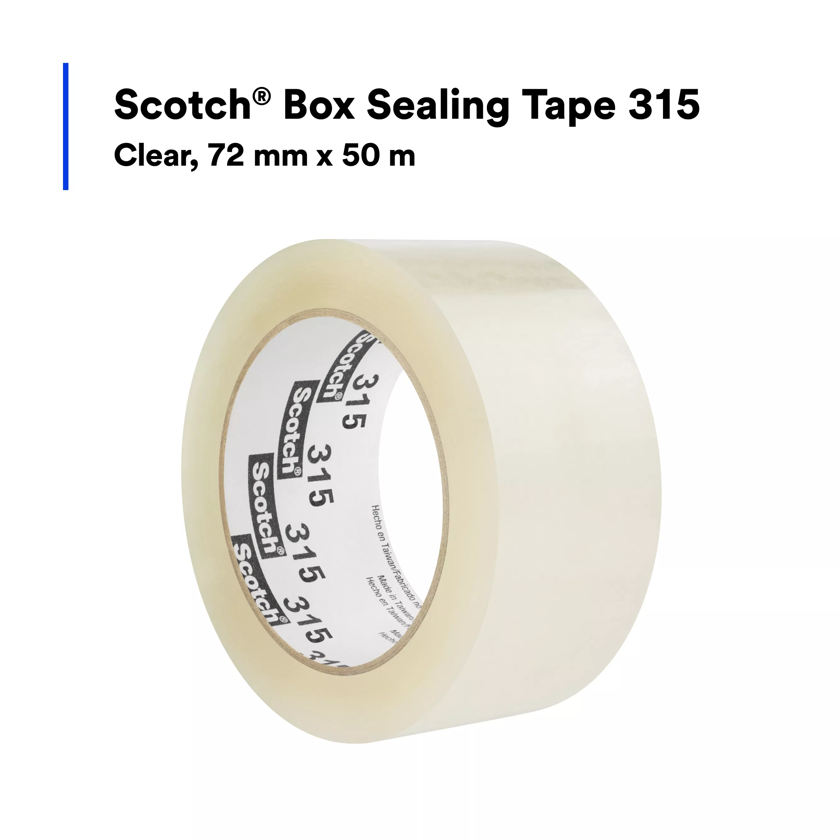 SKU 7100240901 | Scotch® Box Sealing Tape 315