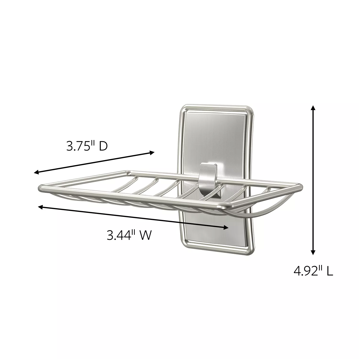 Product Number BATH34 | Command™ Soap Dish BATH34-SN-ESF