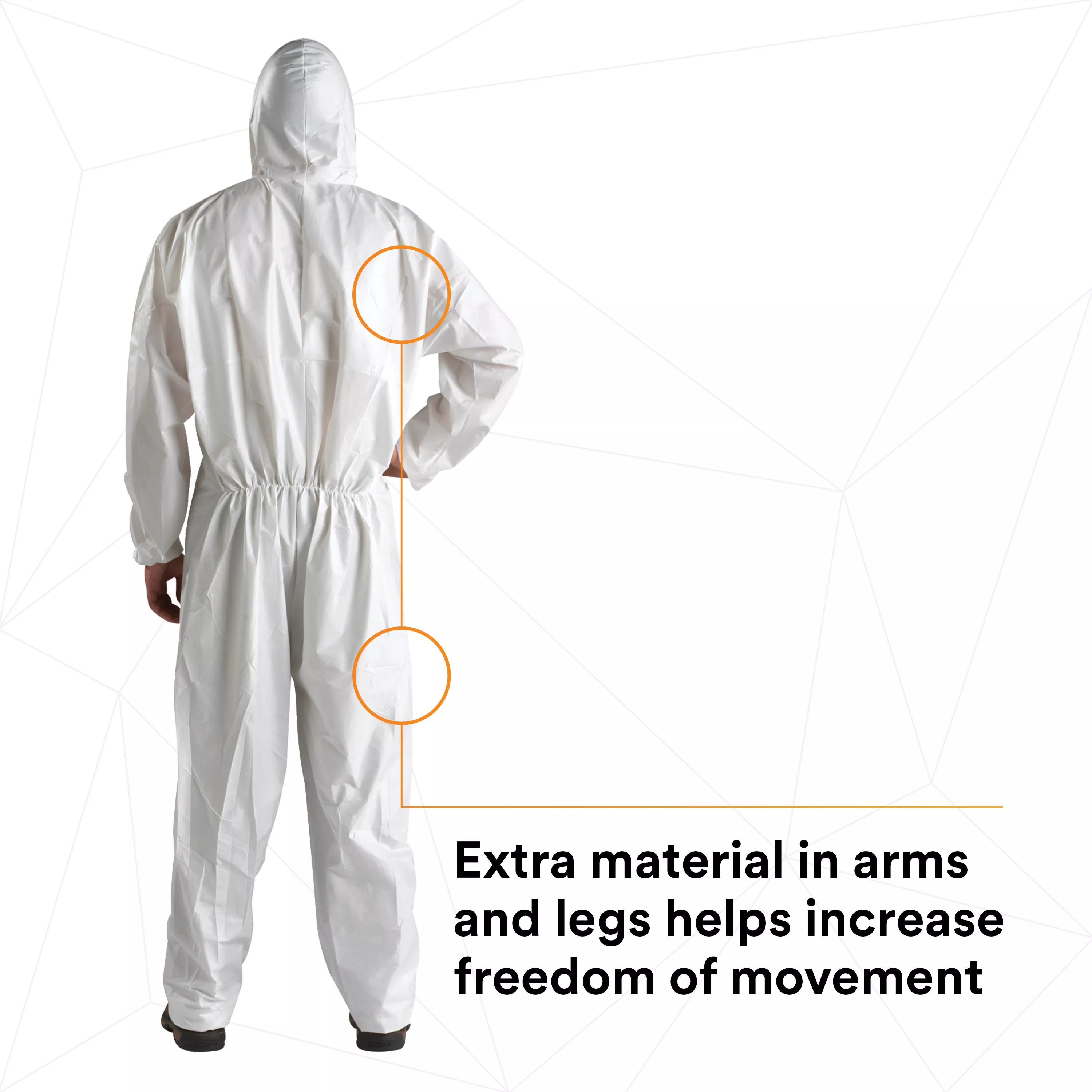 SKU 7000109028 | 3M™ Disposable Protective Coverall 4510-BLK-M