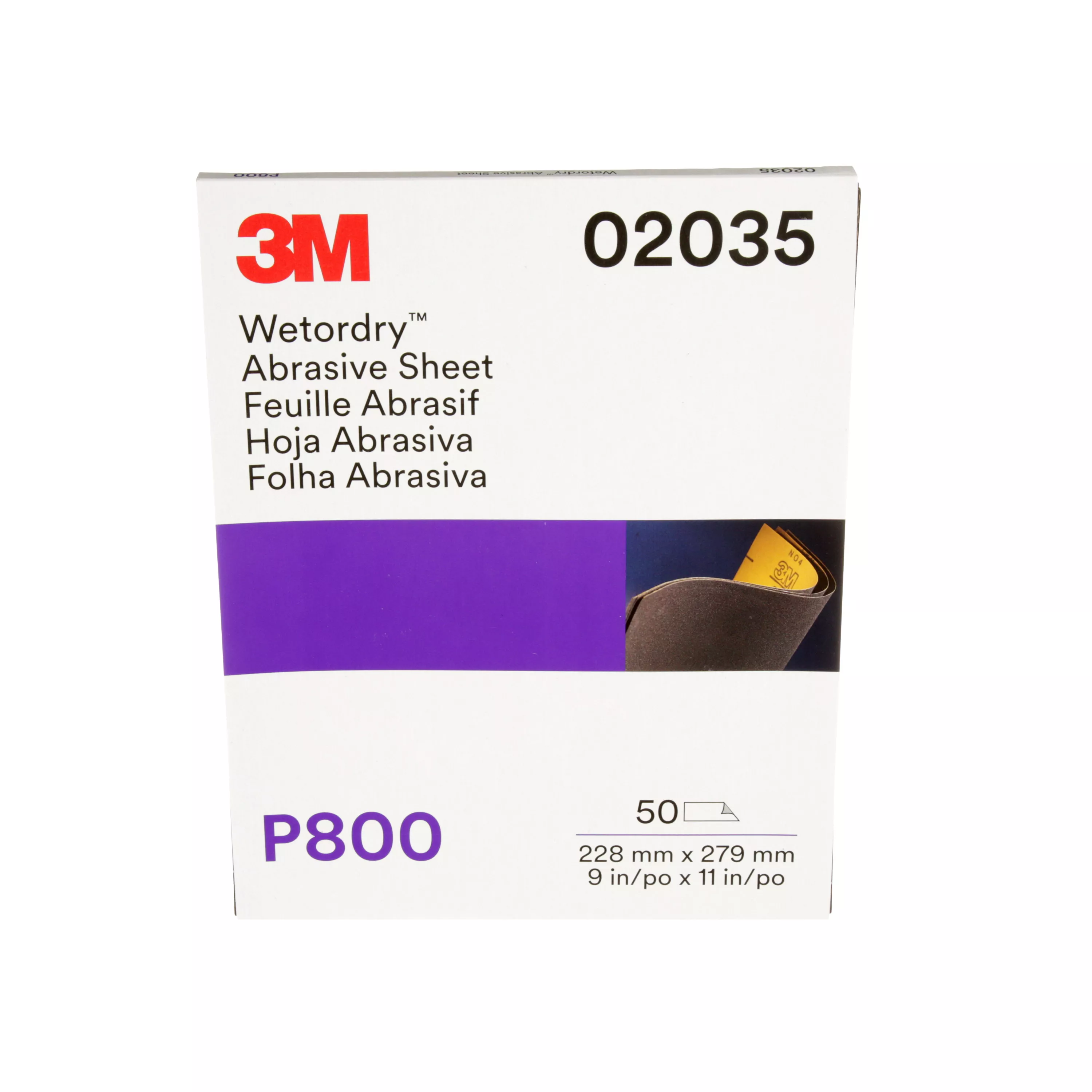 SKU 7000028324 | 3M™ Wetordry™ Abrasive Sheet 213Q