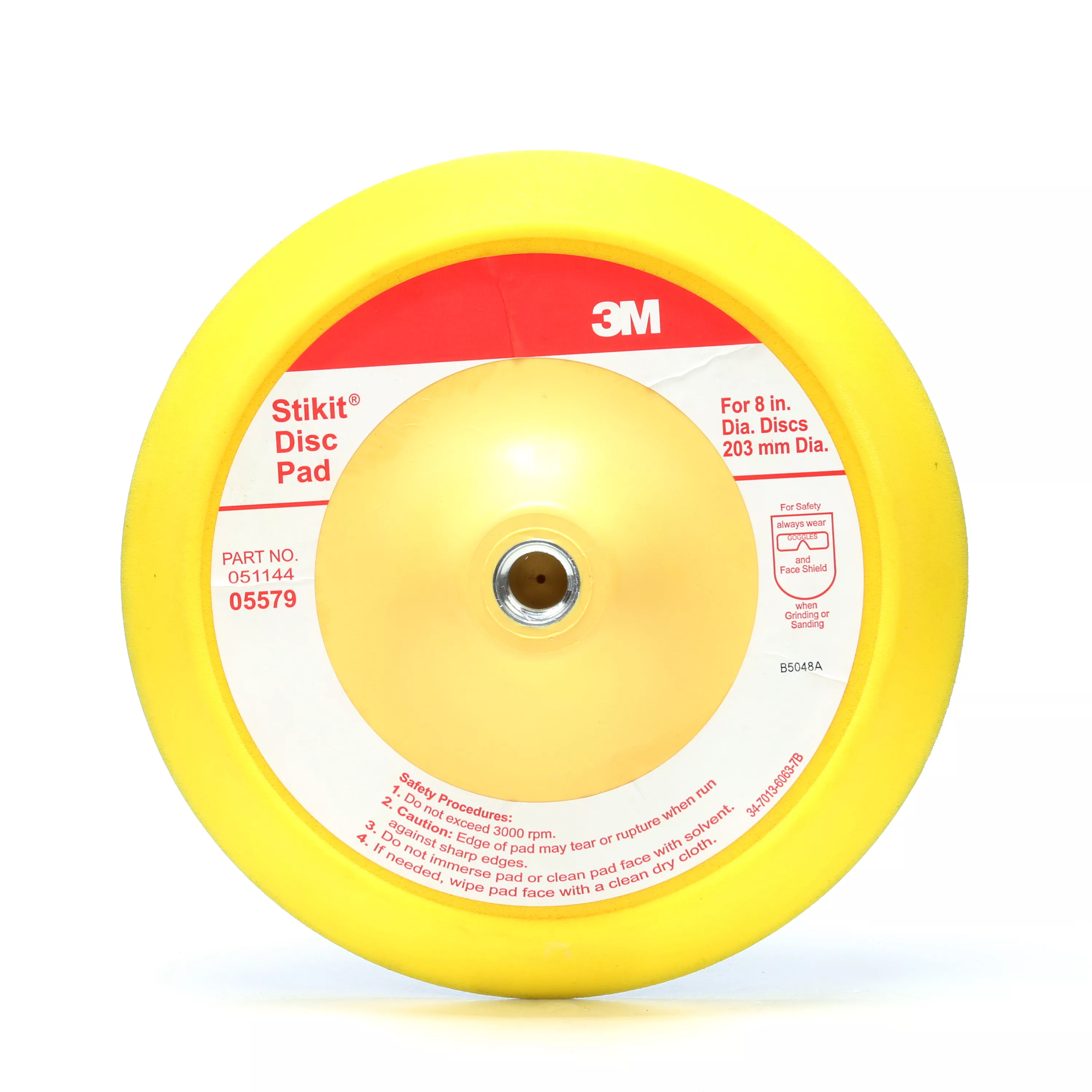 3M™ Stikit™ Disc Pad, 05579, 8 in, 1 per case