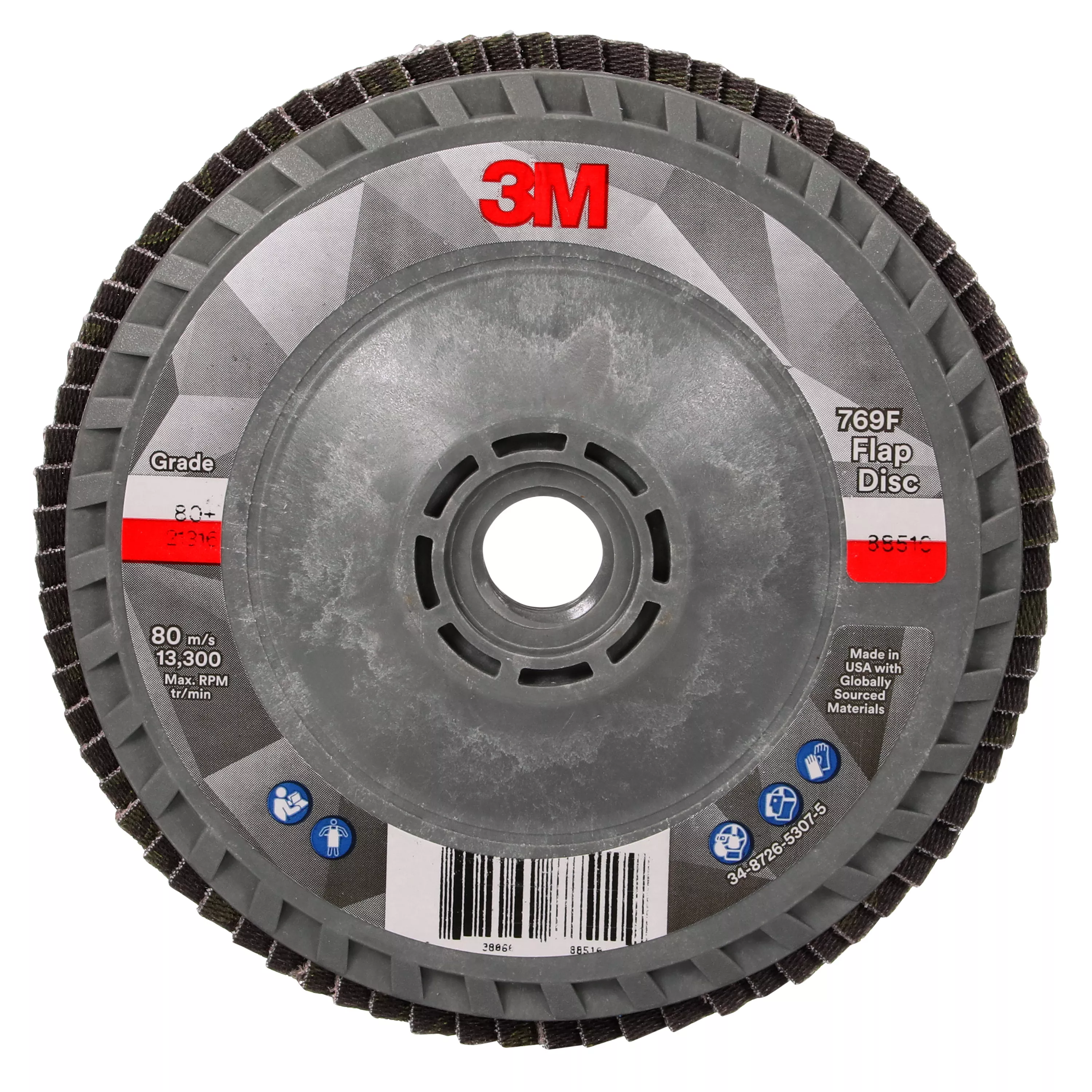 Product Number 769F | 3M™ Flap Disc 769F