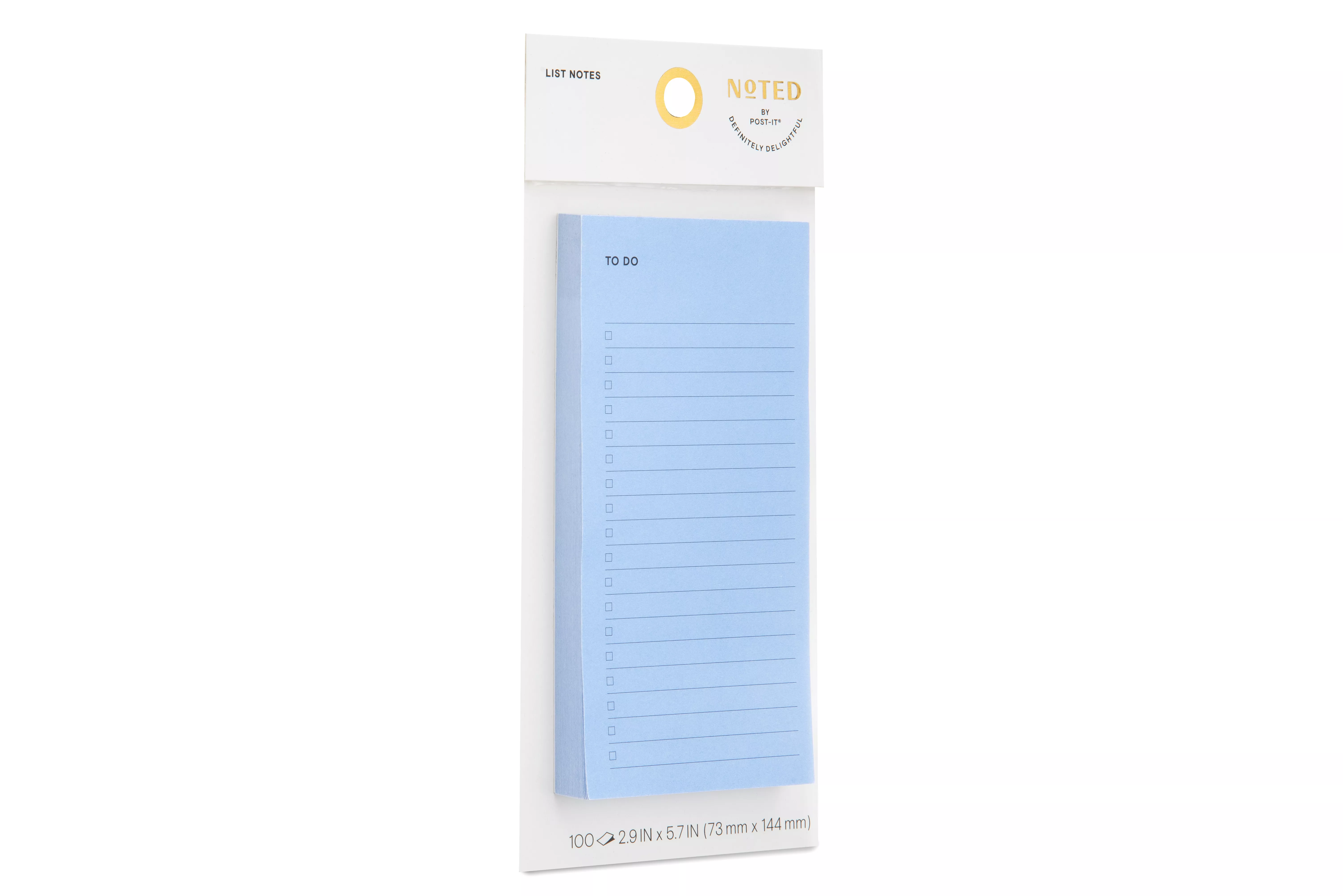 SKU 7100256536 | Post-it® Printed Notes NTD-36-BLU3