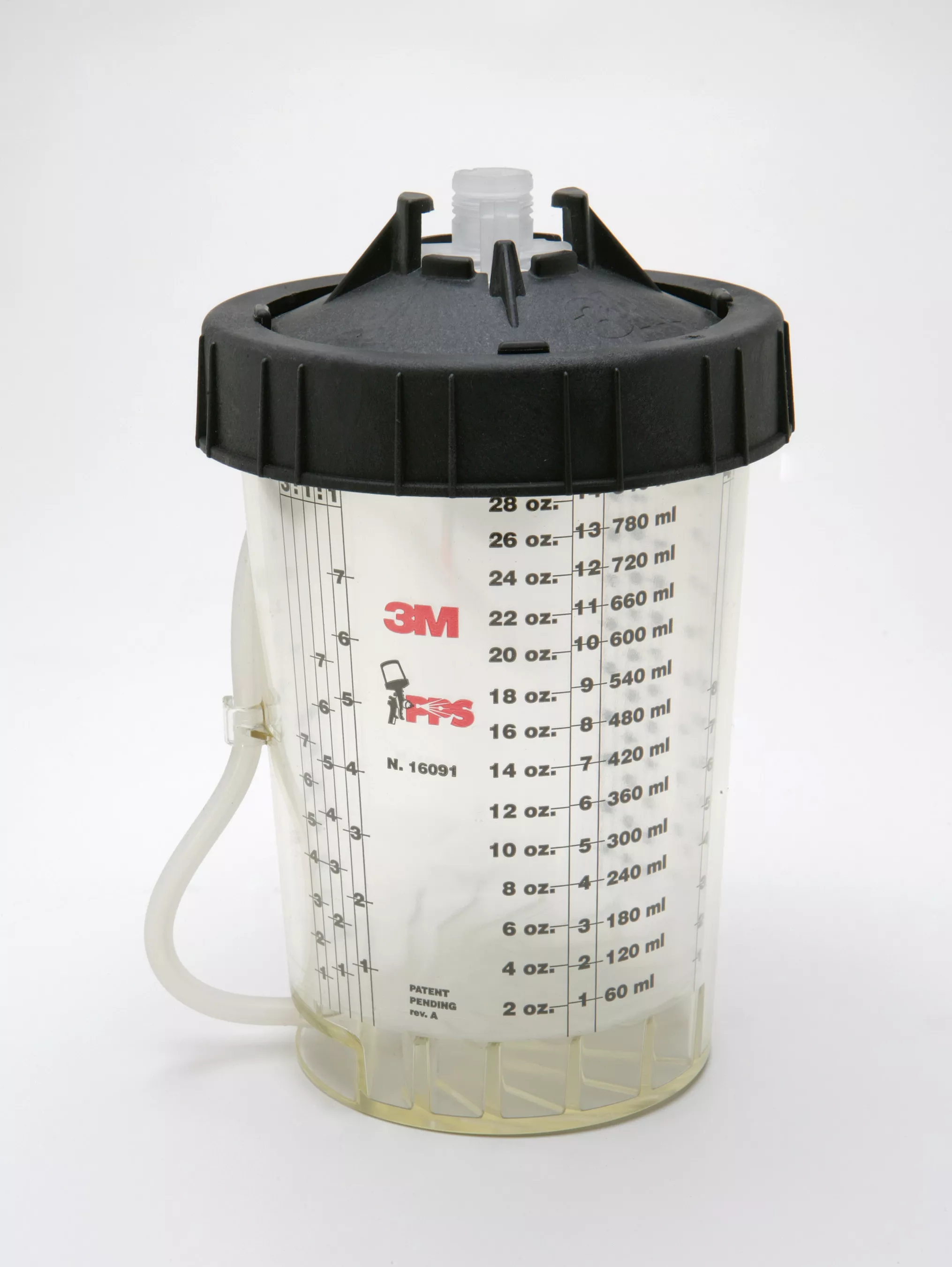 3M™ PPS™ Type H/O Pressure Cup, 16124, Large (28 fl oz, 828 mL), 1 per box, 2 per case