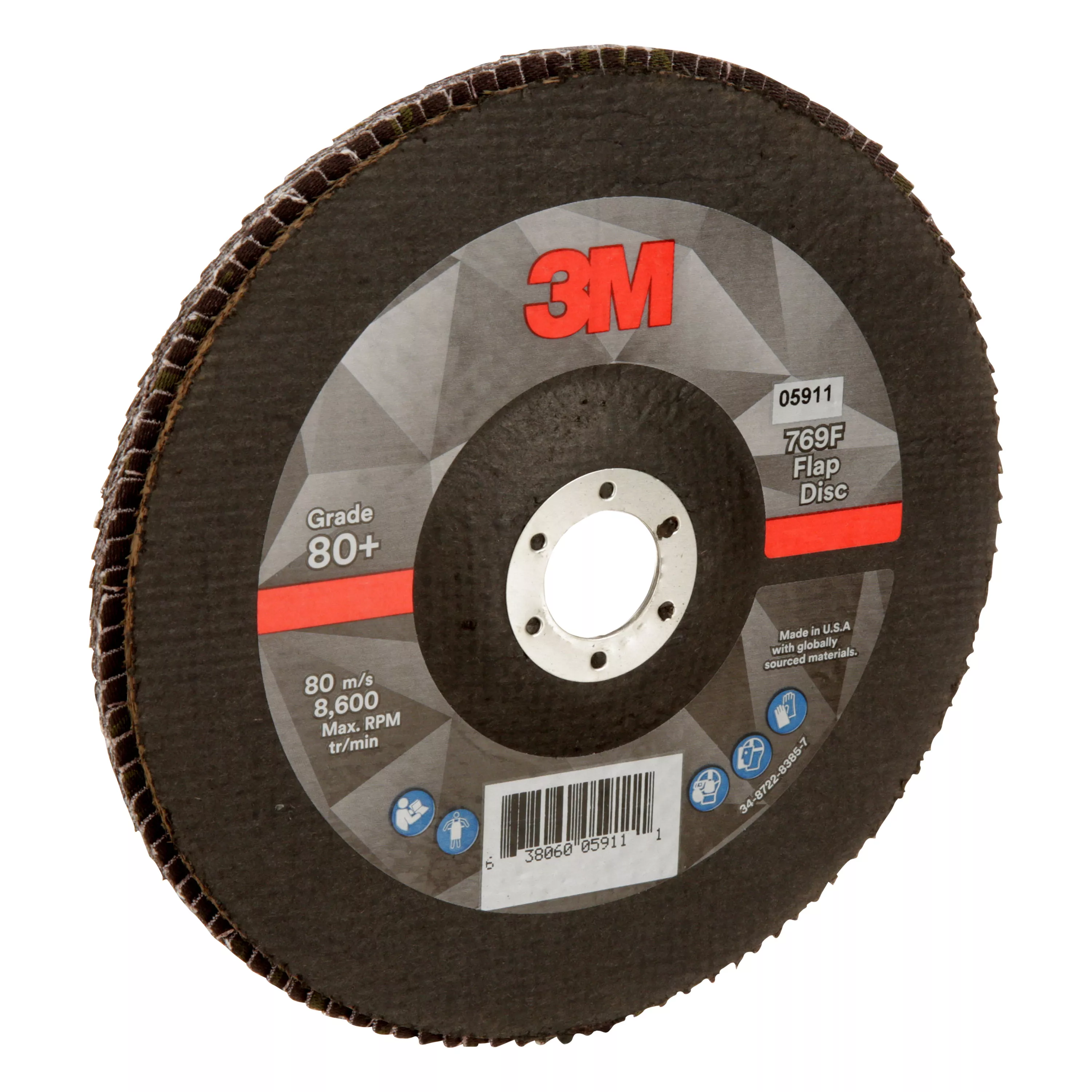 SKU 7100178129 | 3M™ Flap Disc 769F