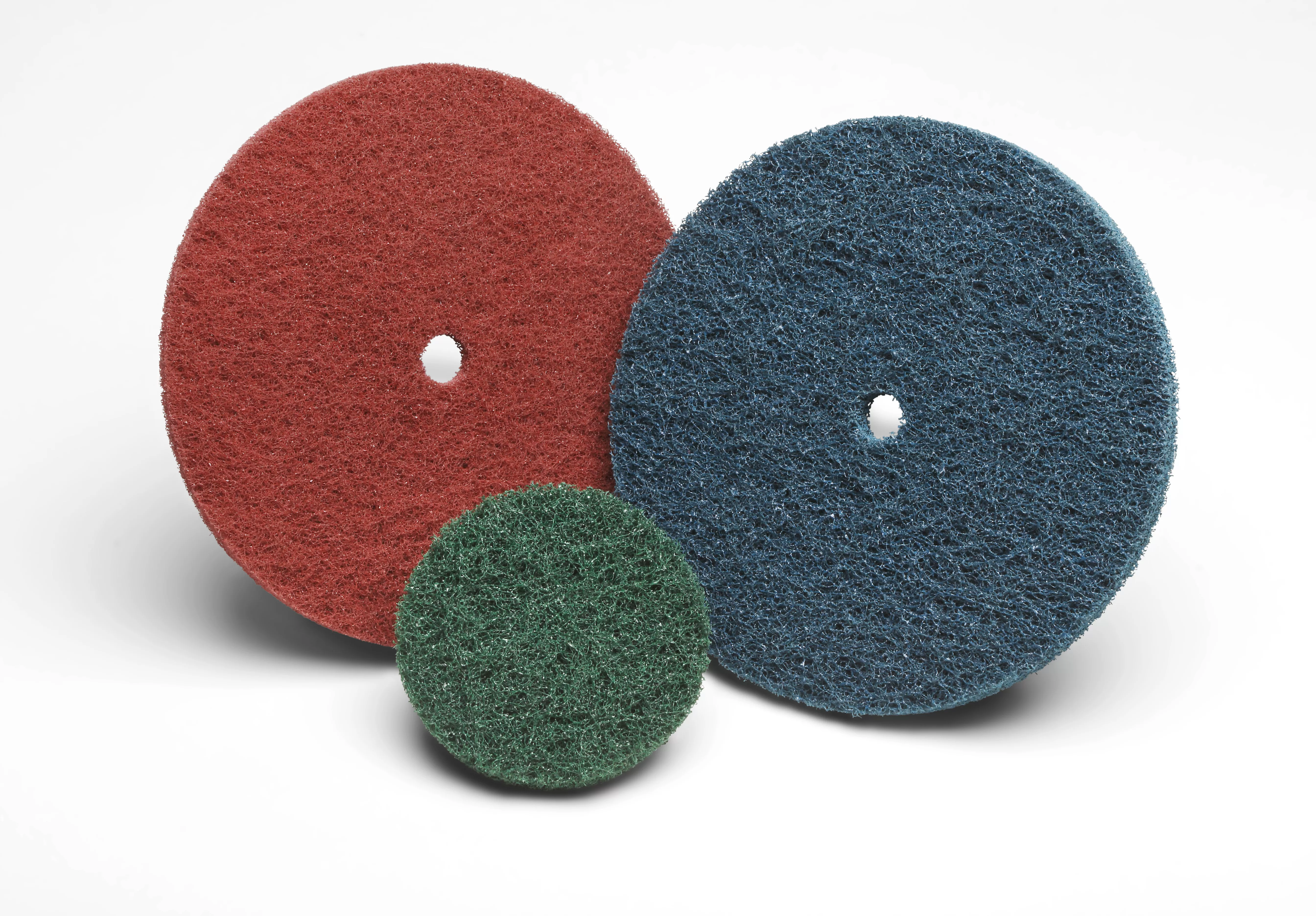 Standard Abrasives™ Buff and Blend HS Disc, 811031, A/O Medium, T27, 4-1/2 in x 7/8 in, Nylon, 5/Carton, 50 ea/Case