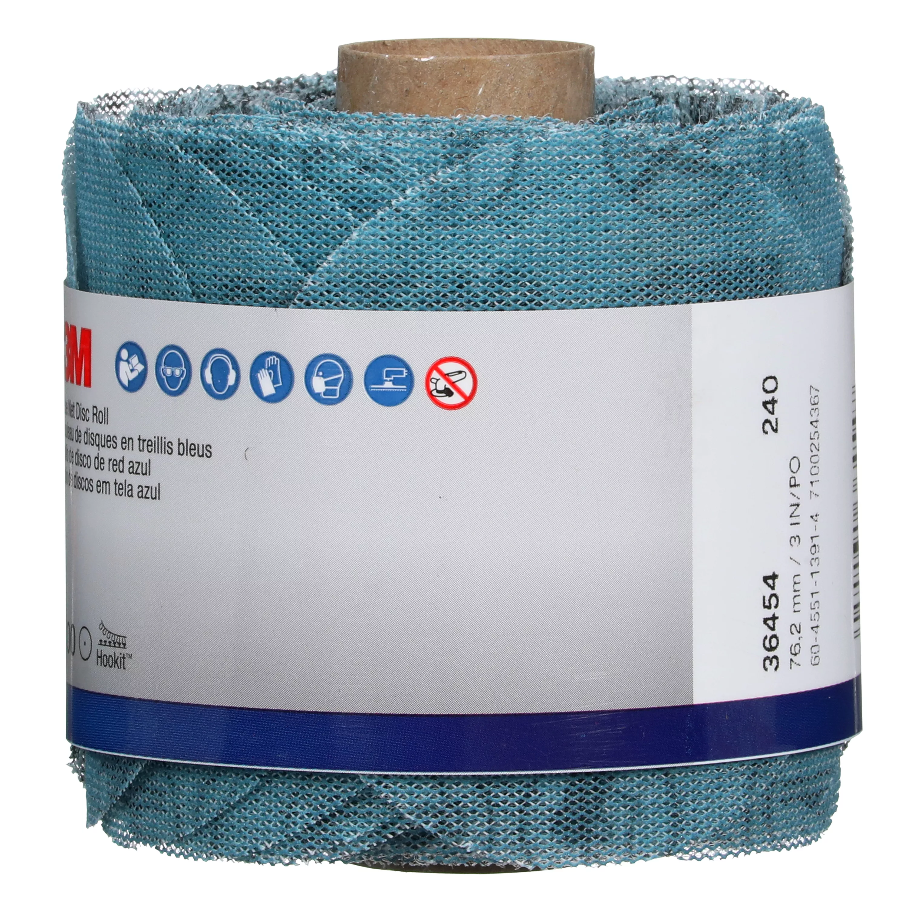 SKU 7100254367 | 3M™ Blue Net Disc Roll 36454