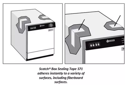 UPC 00048011537764 | Scotch® Box Sealing Tape 371