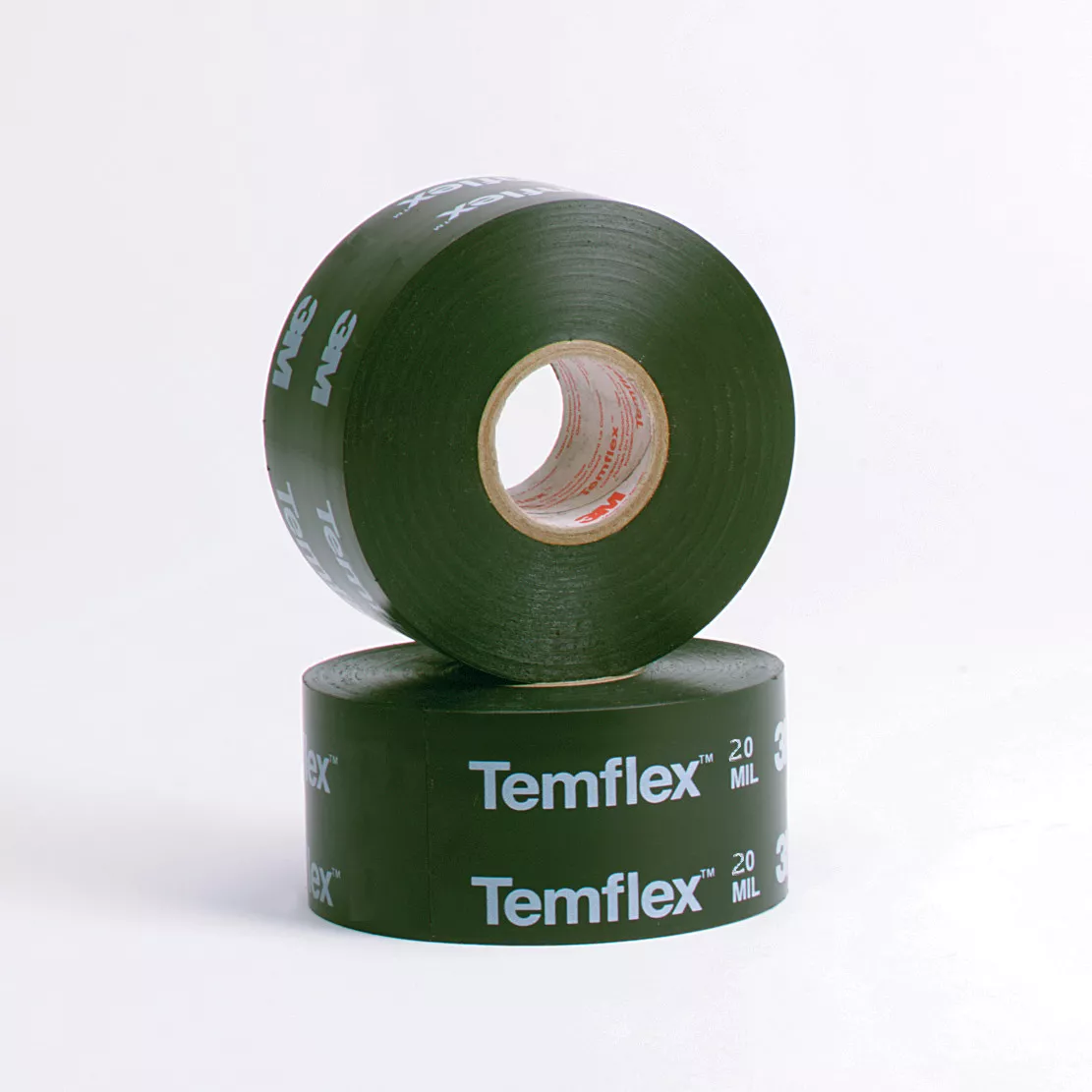 3M™ Temflex™ Vinyl Corrosion Protection Tape 1200, 2 in x 100 ft, Printed, Black, 12 rolls/Case