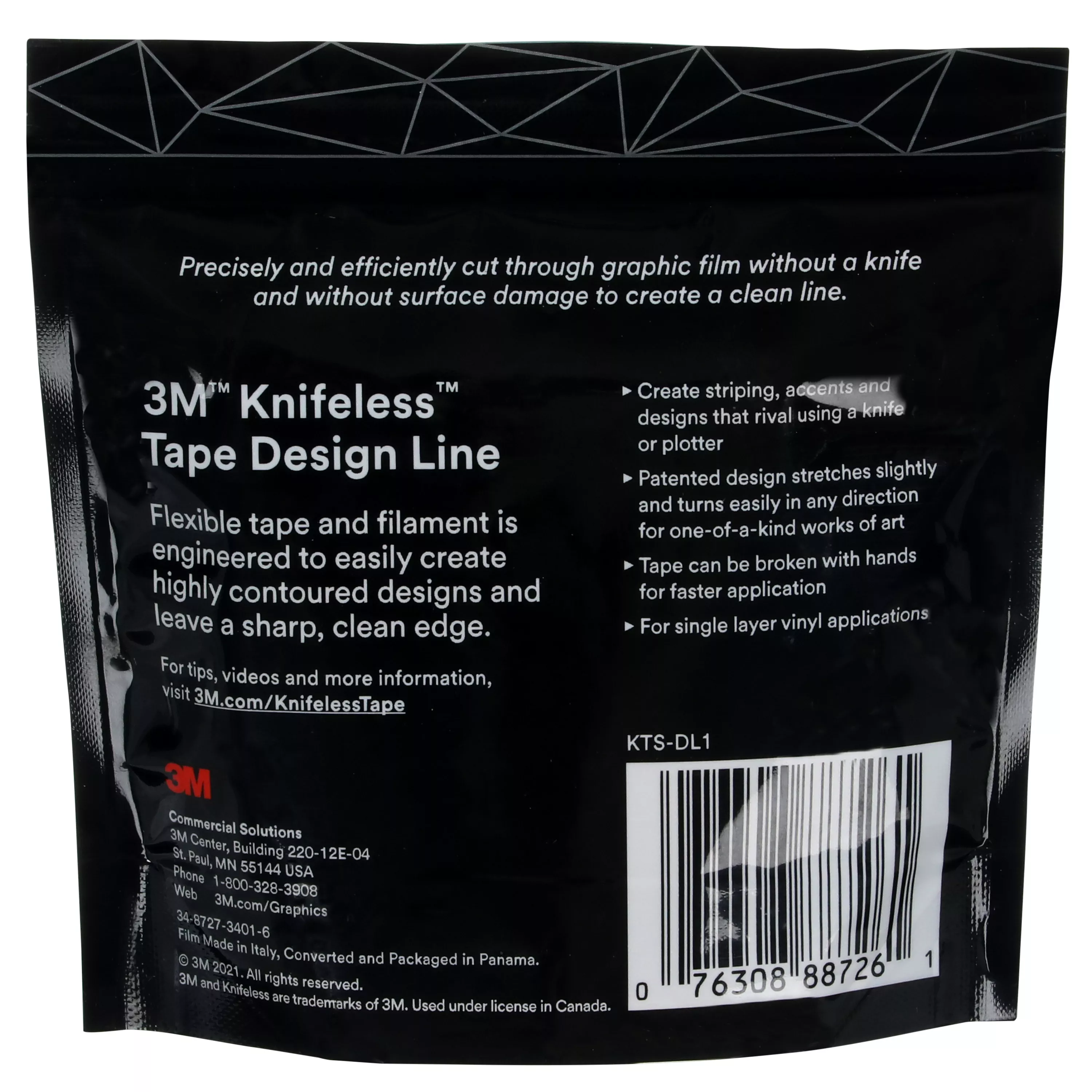 SKU 7100104253 | 3M™ Knifeless™ Tape Design Line KTS-DL1