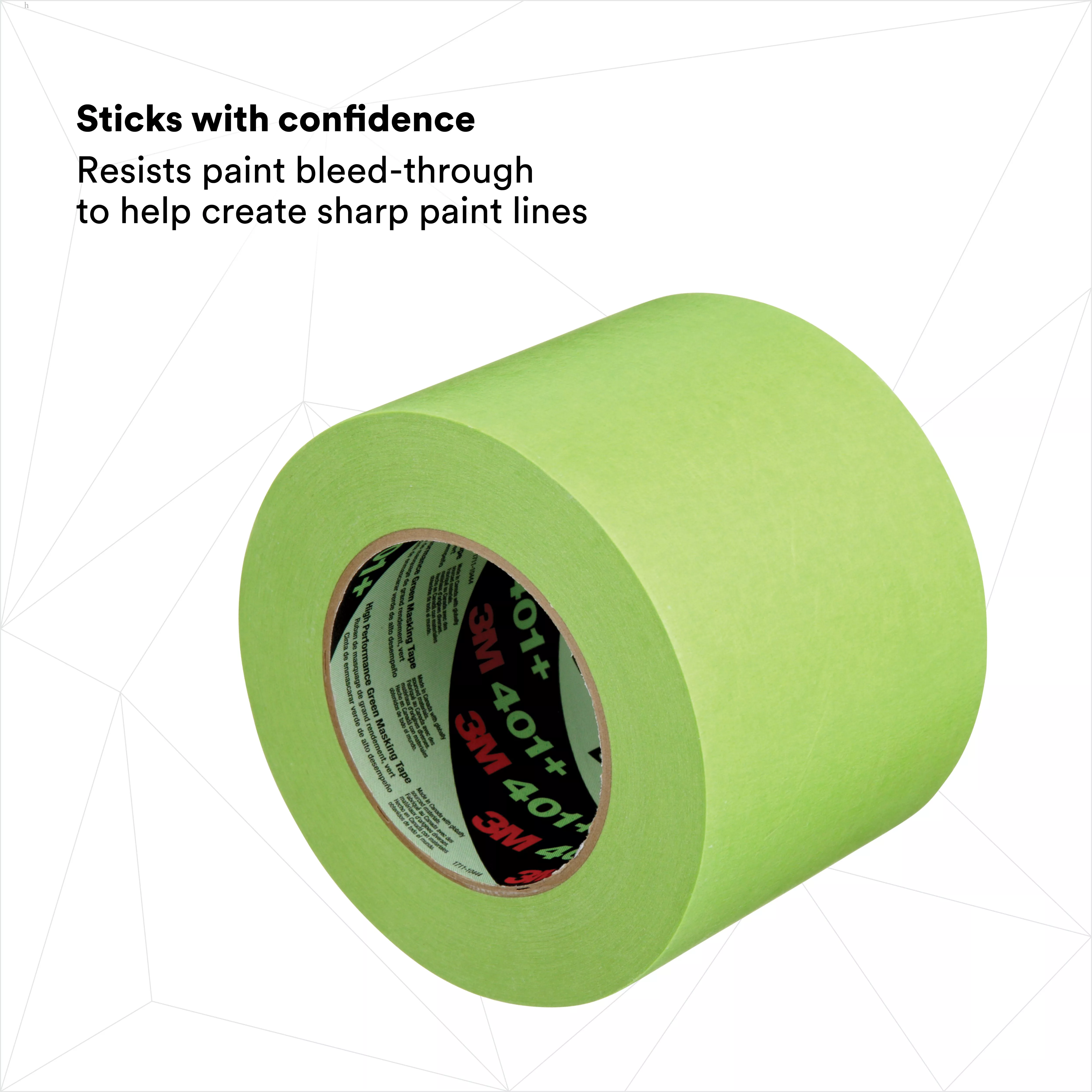 SKU 7000124900 | 3M™ High Performance Green Masking Tape 401+