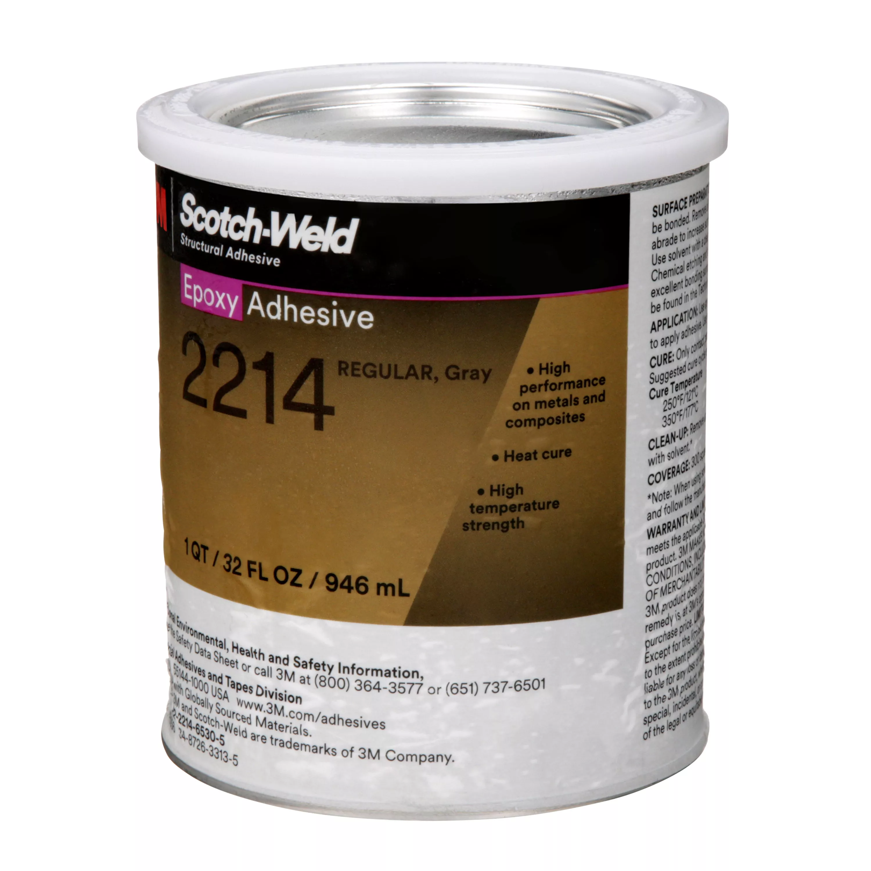 SKU 7000046356 | 3M™ Scotch-Weld™ Epoxy Adhesive 2214