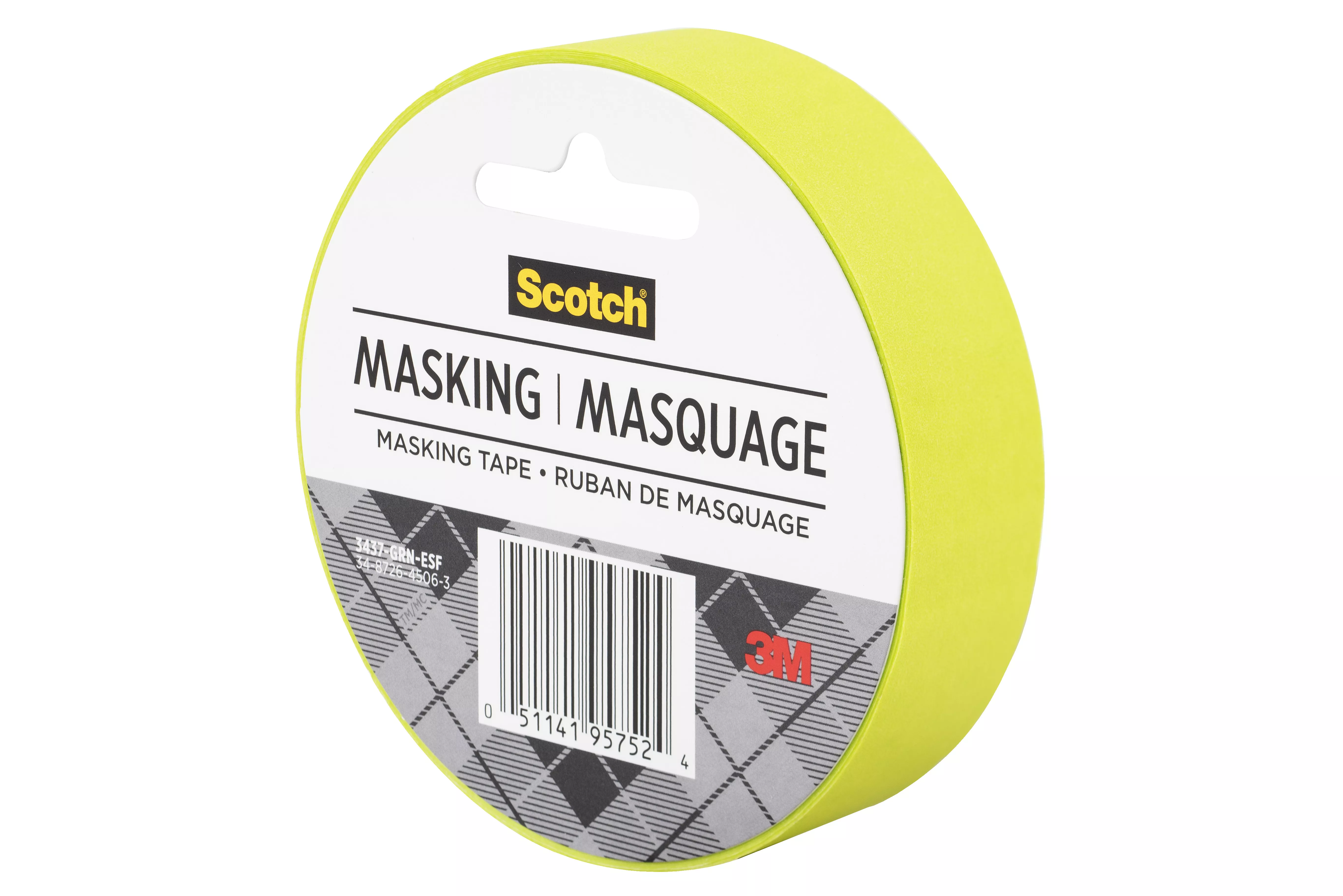 UPC 00051141957524 | Scotch® Expressions Masking Tape 3437-GRN-ESF