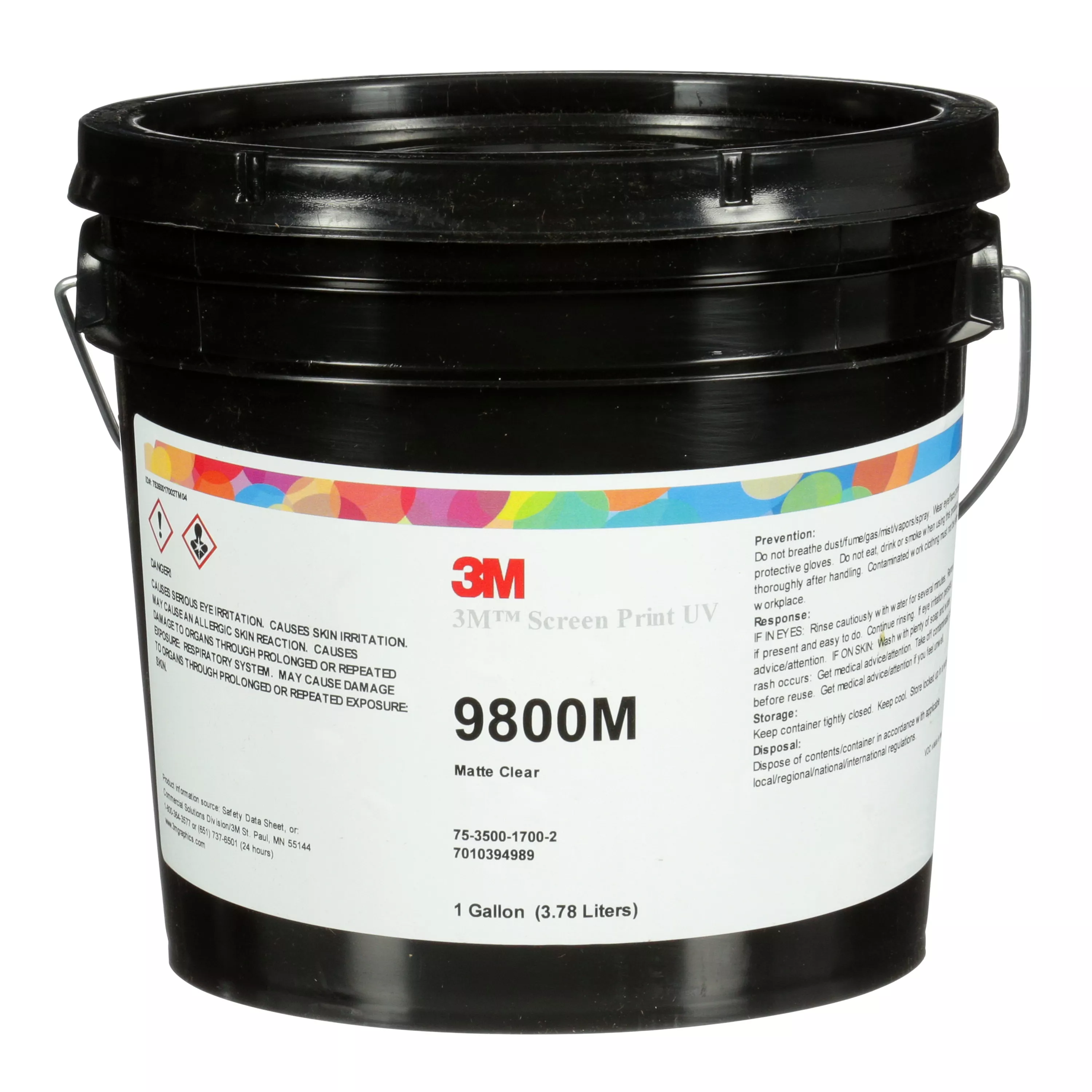 3M™ Screen Printing UV 9800M, Matte Clear