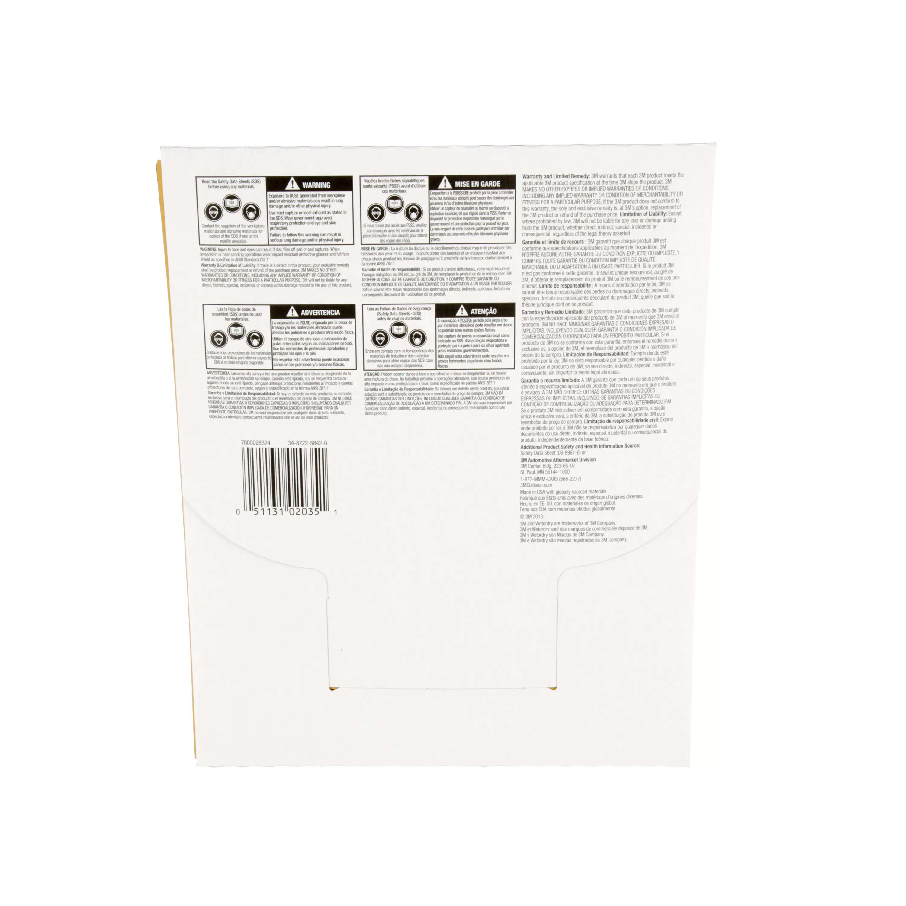 SKU 7000028324 | 3M™ Wetordry™ Abrasive Sheet 213Q