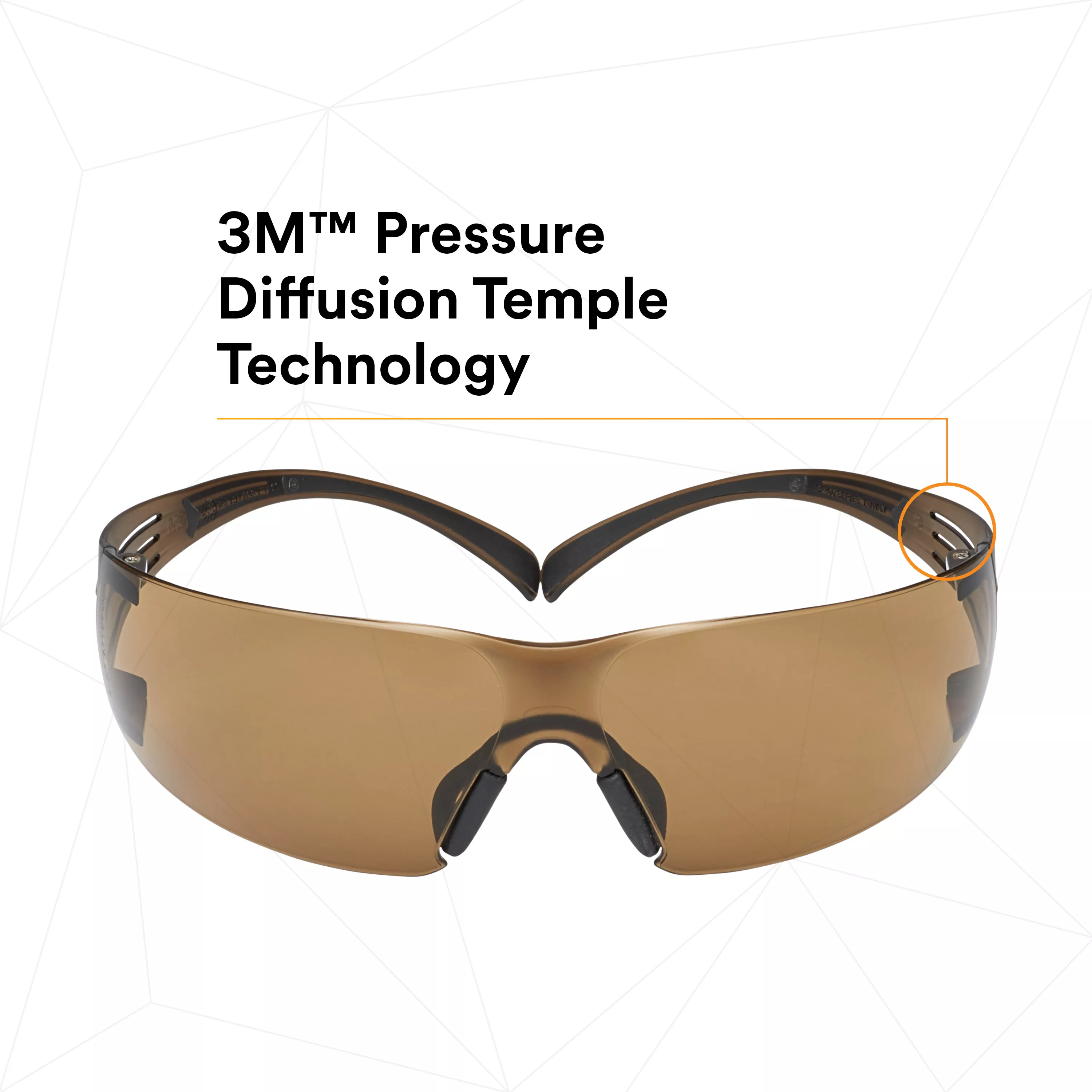 SKU 7100155940 | 3M™ SecureFit™ Safety Glasses SF405SGAF-BLA