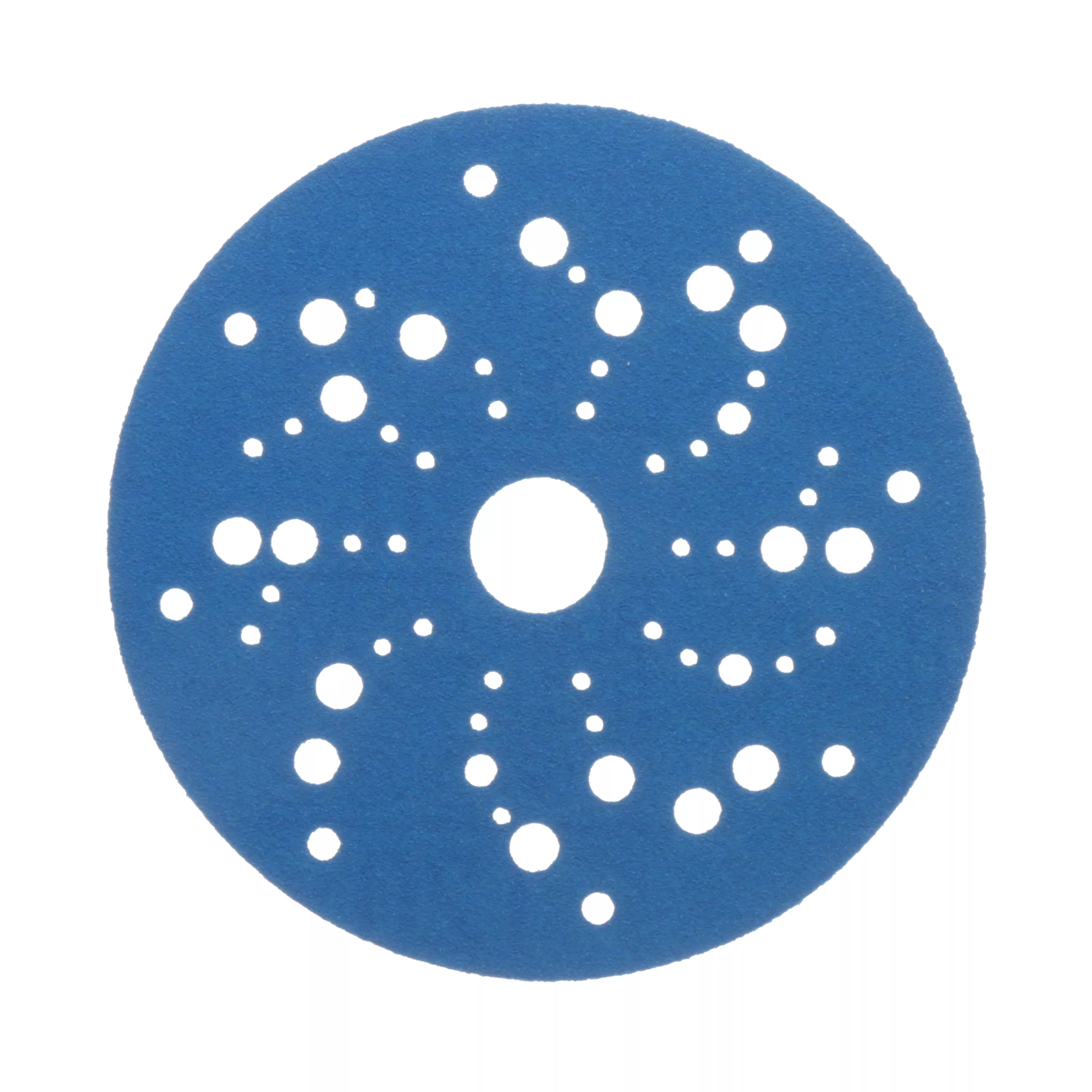 Product Number 321U | 3M™ Hookit™ Blue Abrasive Disc 321U Multi-hole