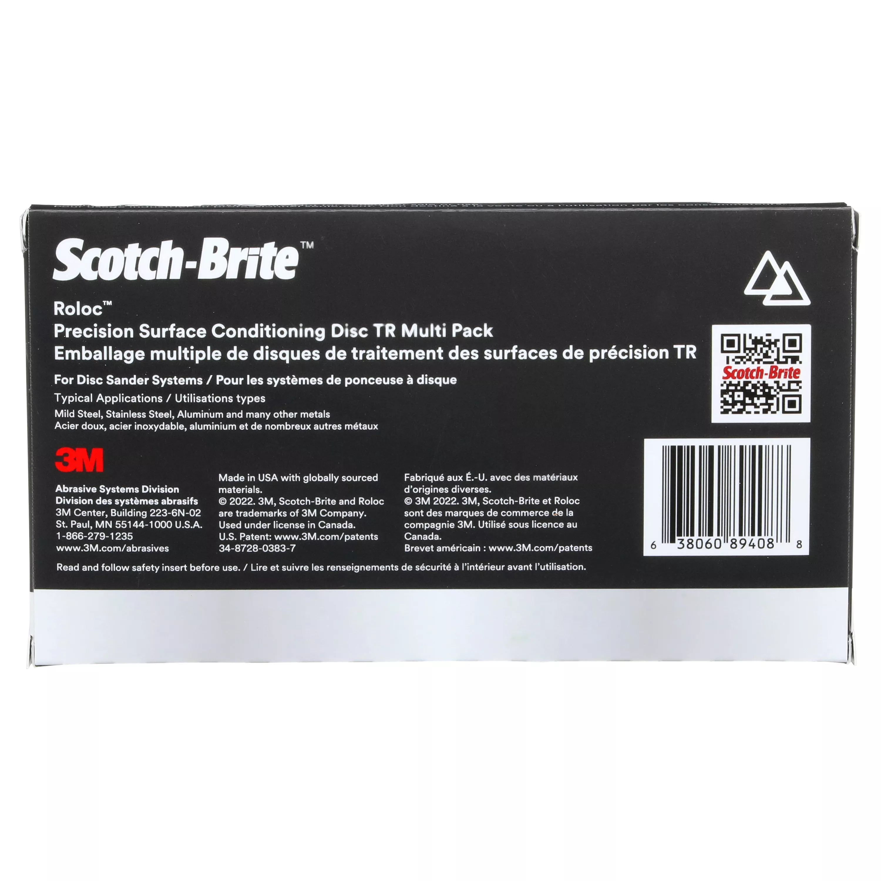 Product Number PN-DR | Scotch-Brite™ Roloc™ Precision Surface Conditioning Disc