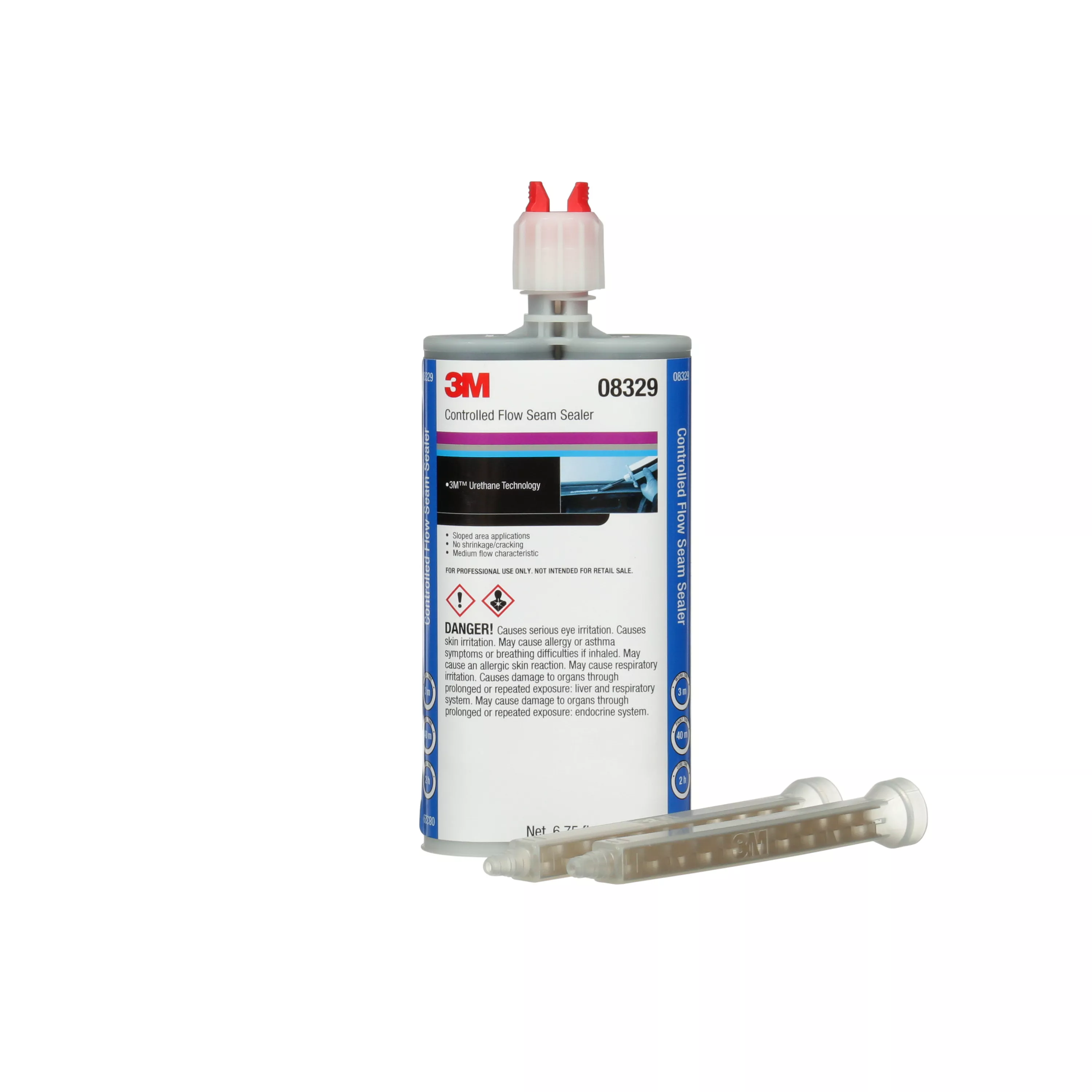 3M™ Controlled-Flow Seam Sealer, 08329, 200 mL Cartridge, 6 per case