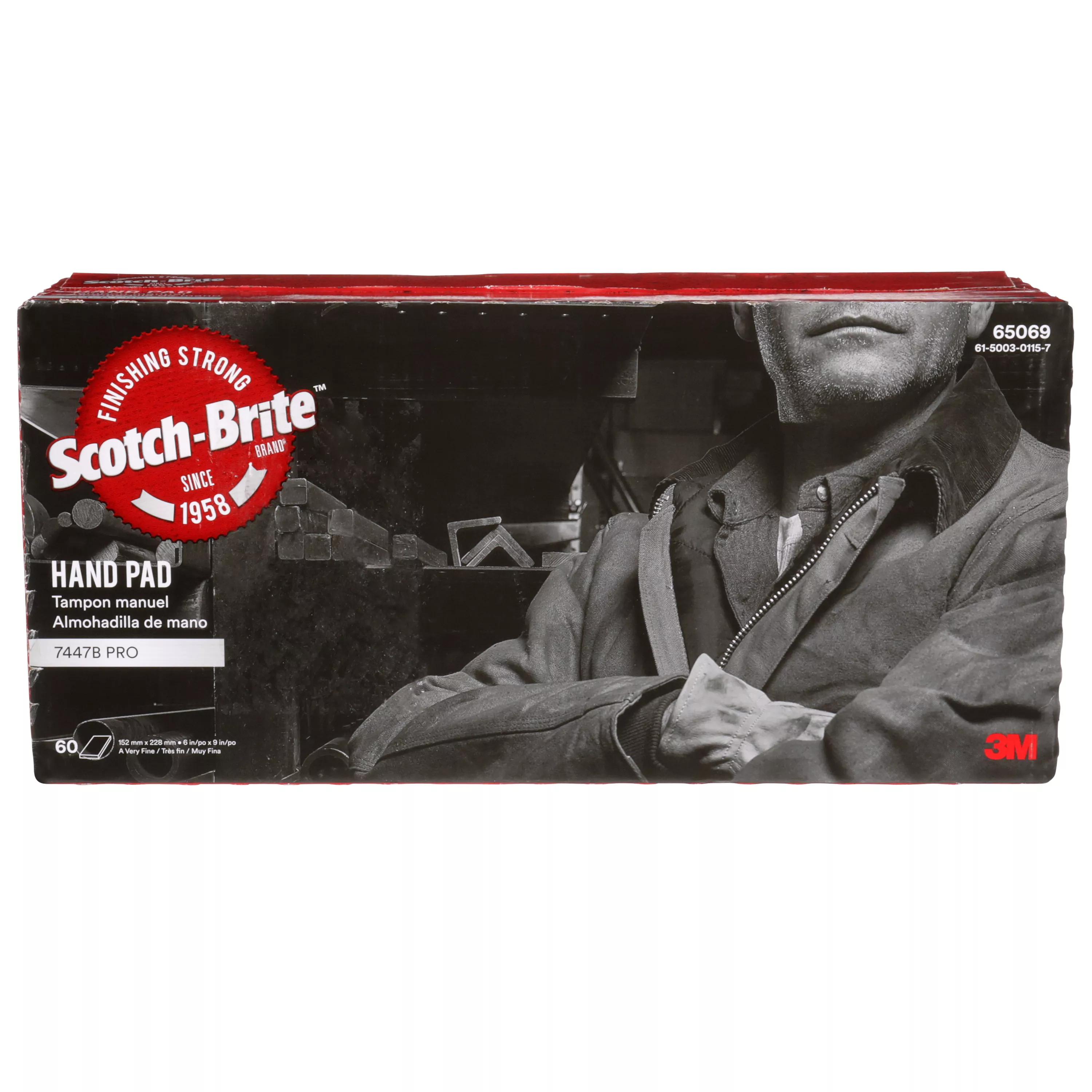 SKU 7000027560 | Scotch-Brite™ Hand Pad 7447B