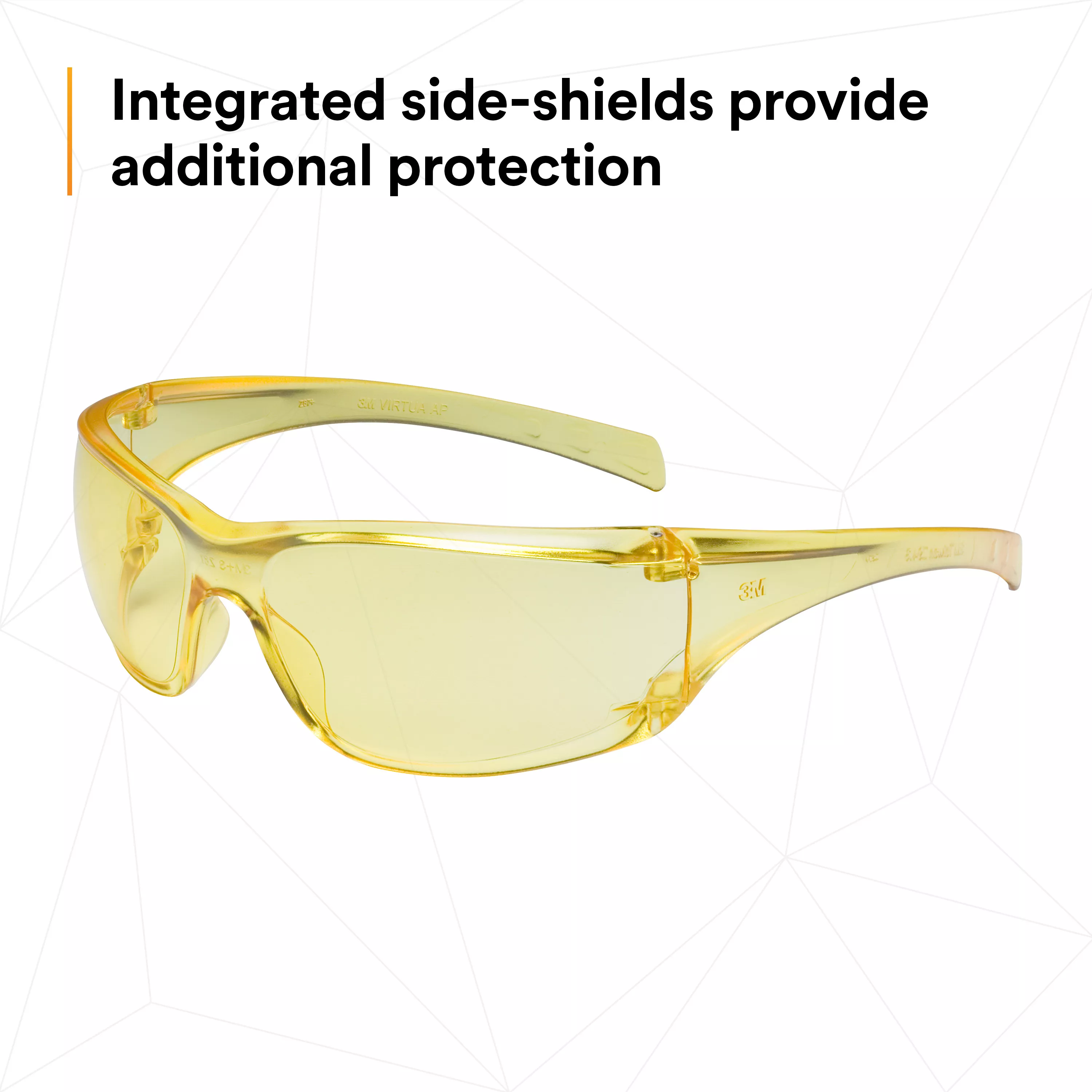 SKU 7000030052 | 3M™ Virtua™ AP Protective Eyewear 11817-00000-20 Amber Hard Coat Lens