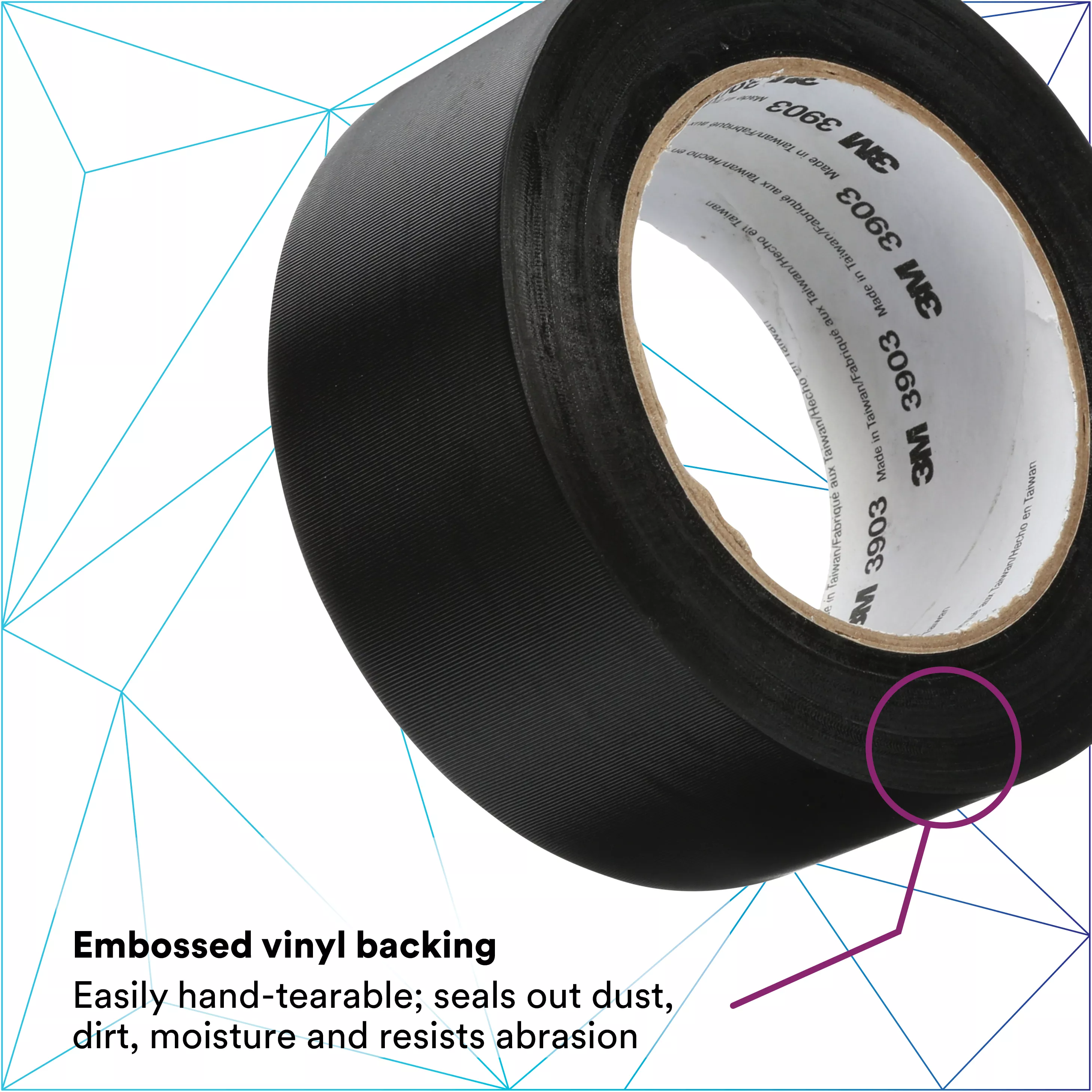 Product Number 3903 | 3M™ Vinyl Duct Tape 3903