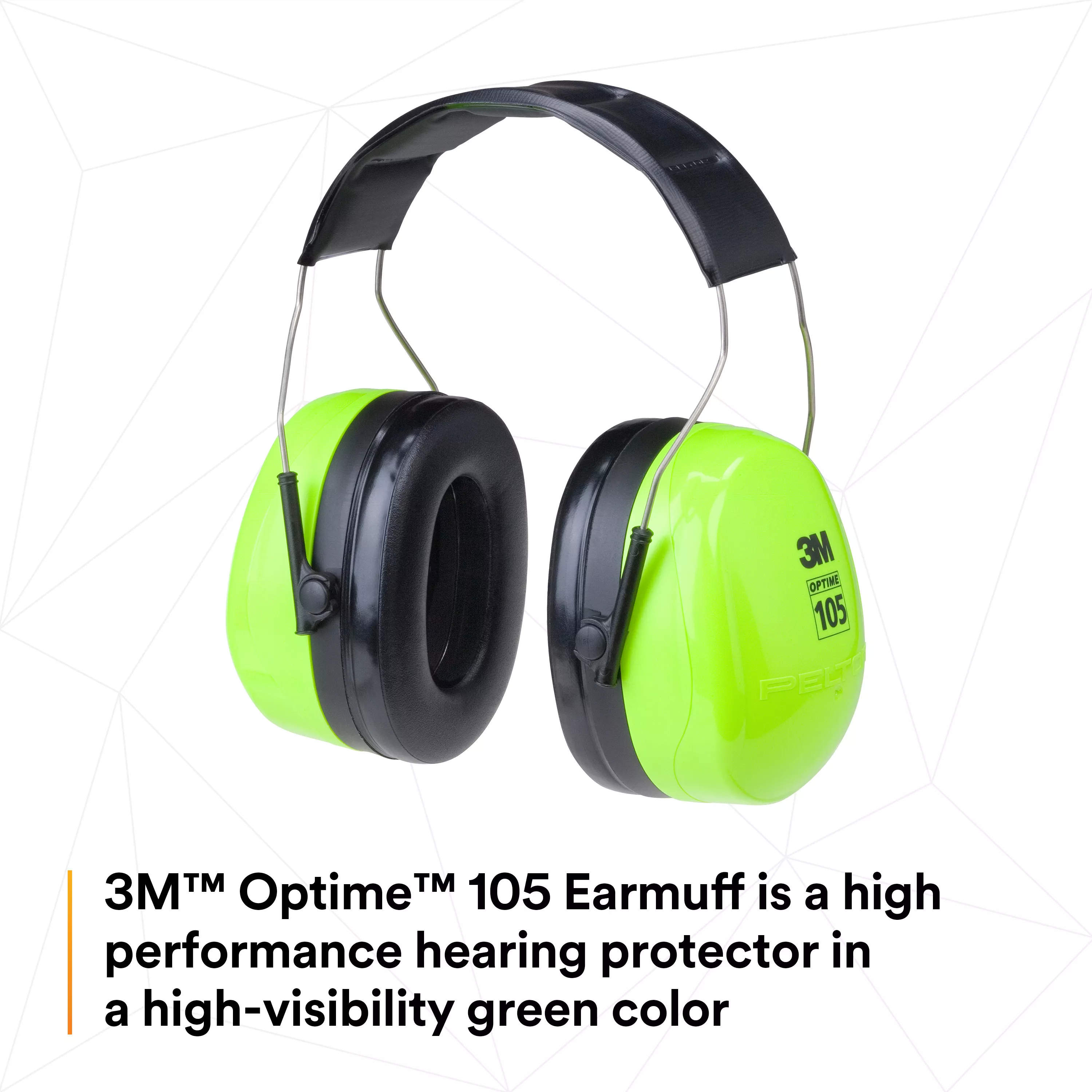 SKU 7100008764 | 3M™ PELTOR™ Optime™ 105 Earmuffs H10A HV