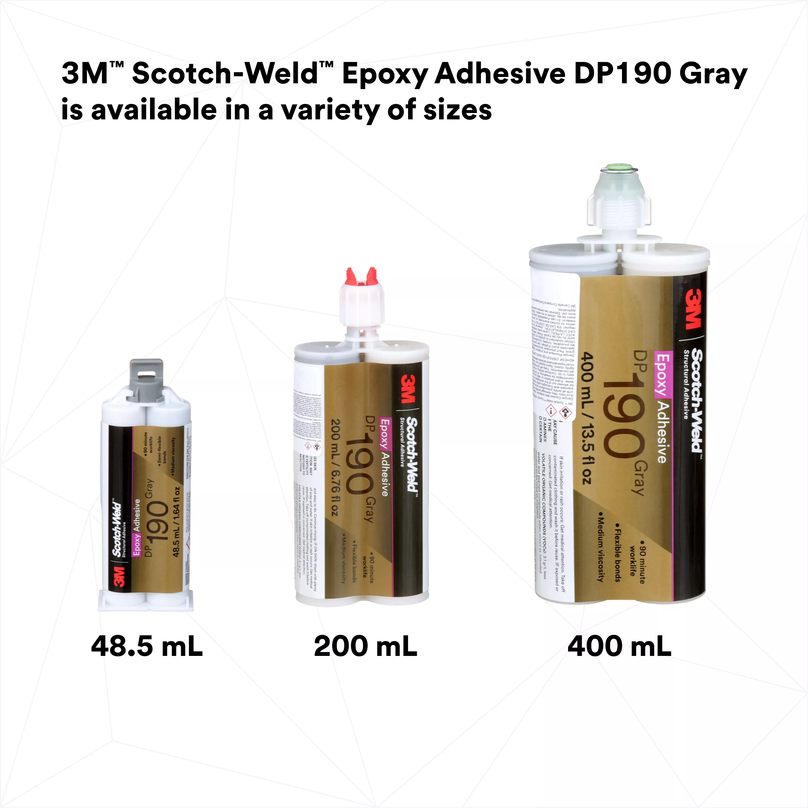 SKU 7000121314 | 3M™ Scotch-Weld™ Epoxy Adhesive DP190