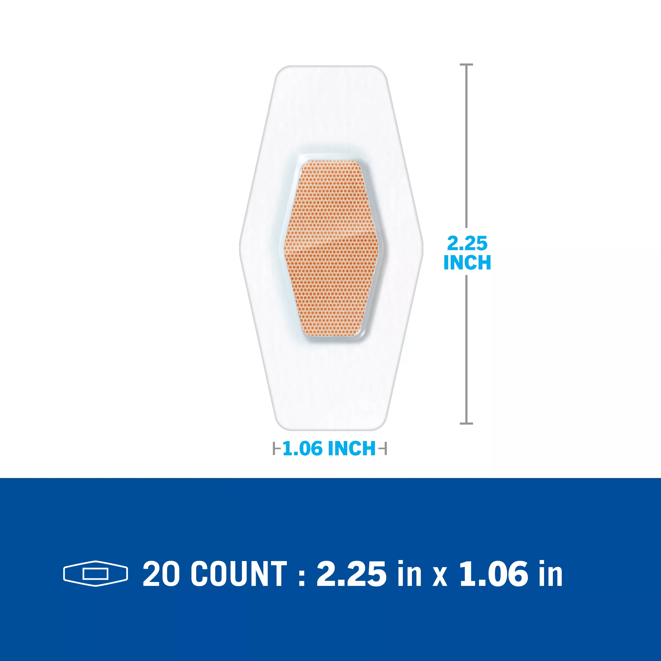 UPC 00051131995253 | Nexcare™ Waterproof Bandages 586-20PB