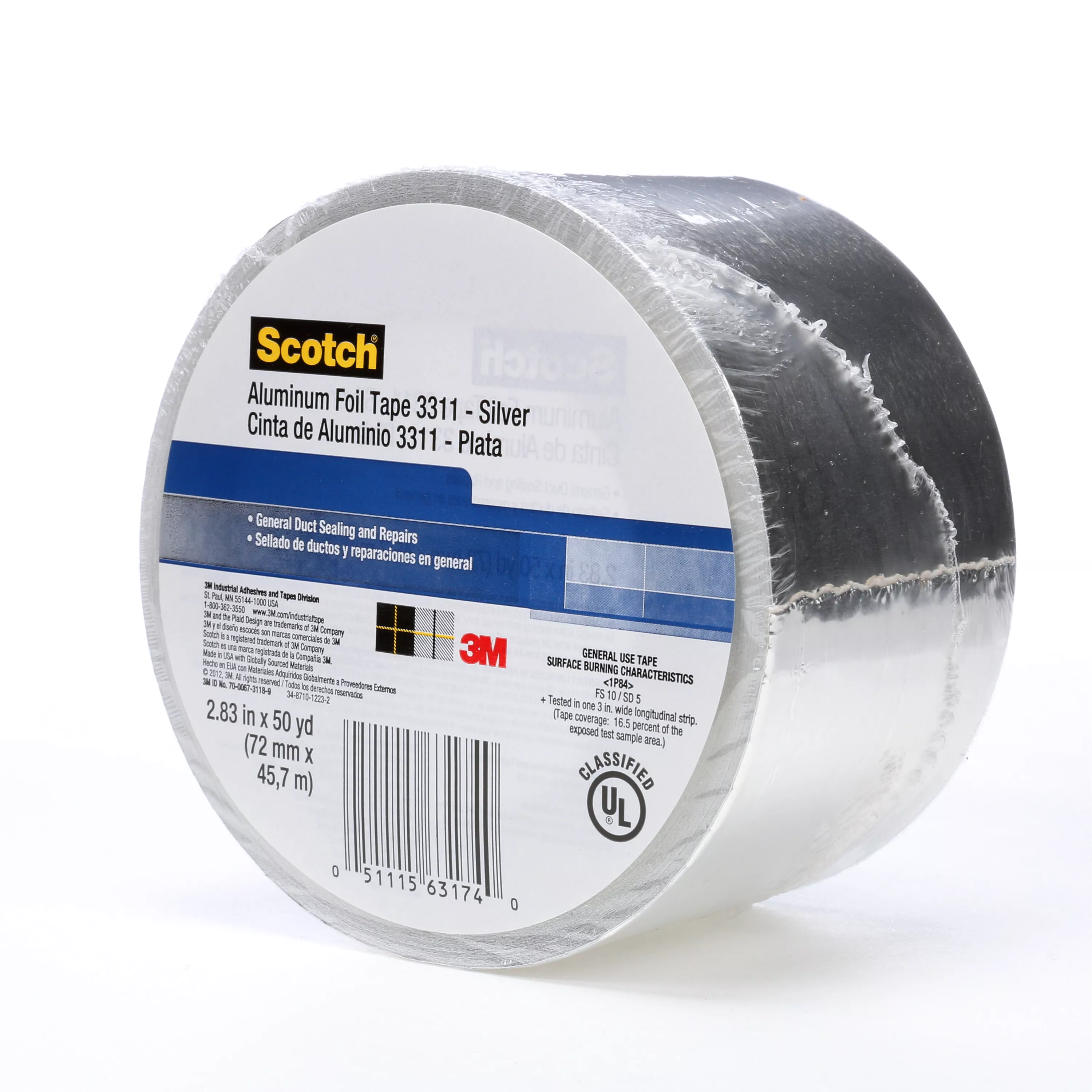 UPC 00051115631740 | Scotch® Foil Tape 3311