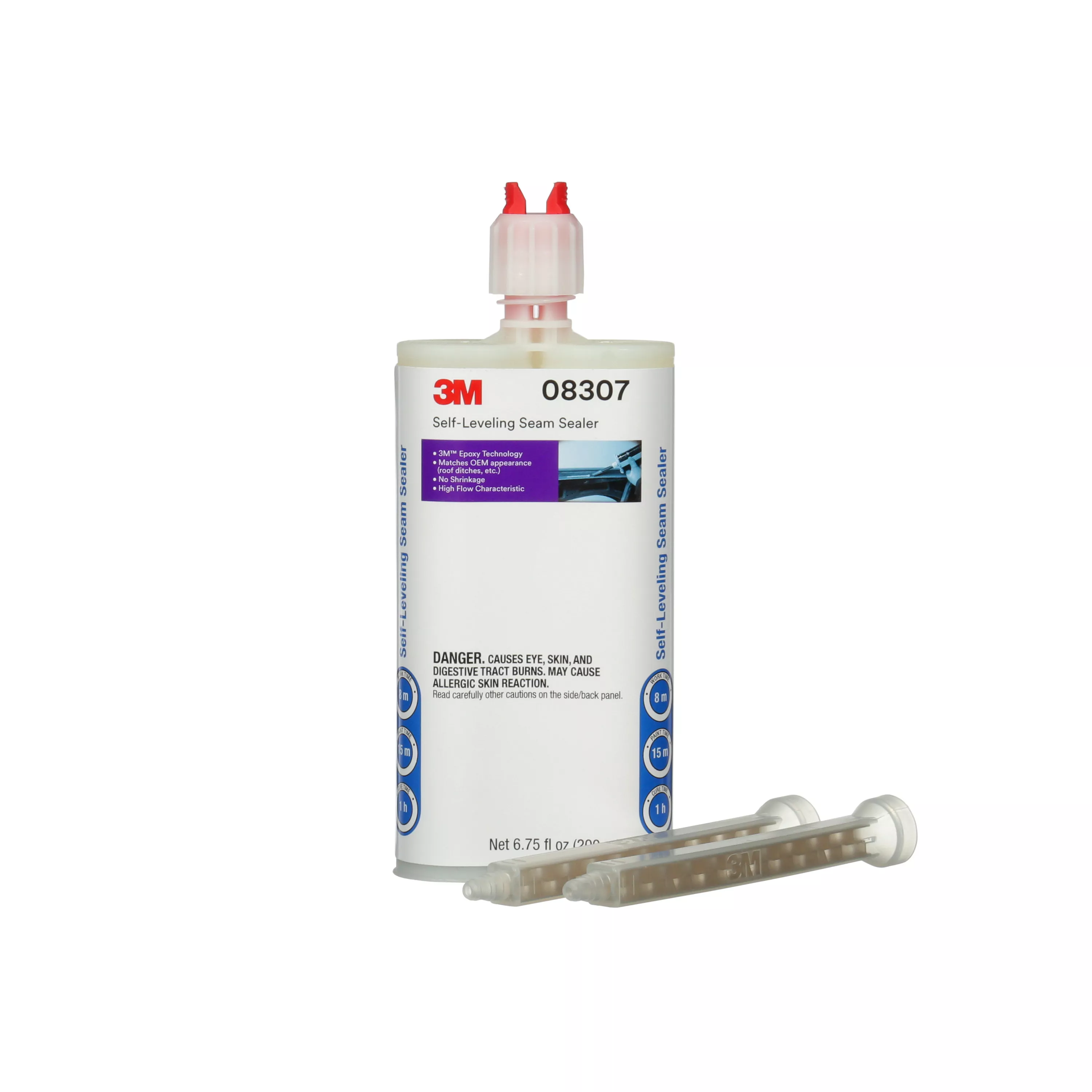 3M™ Self-Leveling Seam Sealer, 08307, 200 mL Cartridge, 6 per case