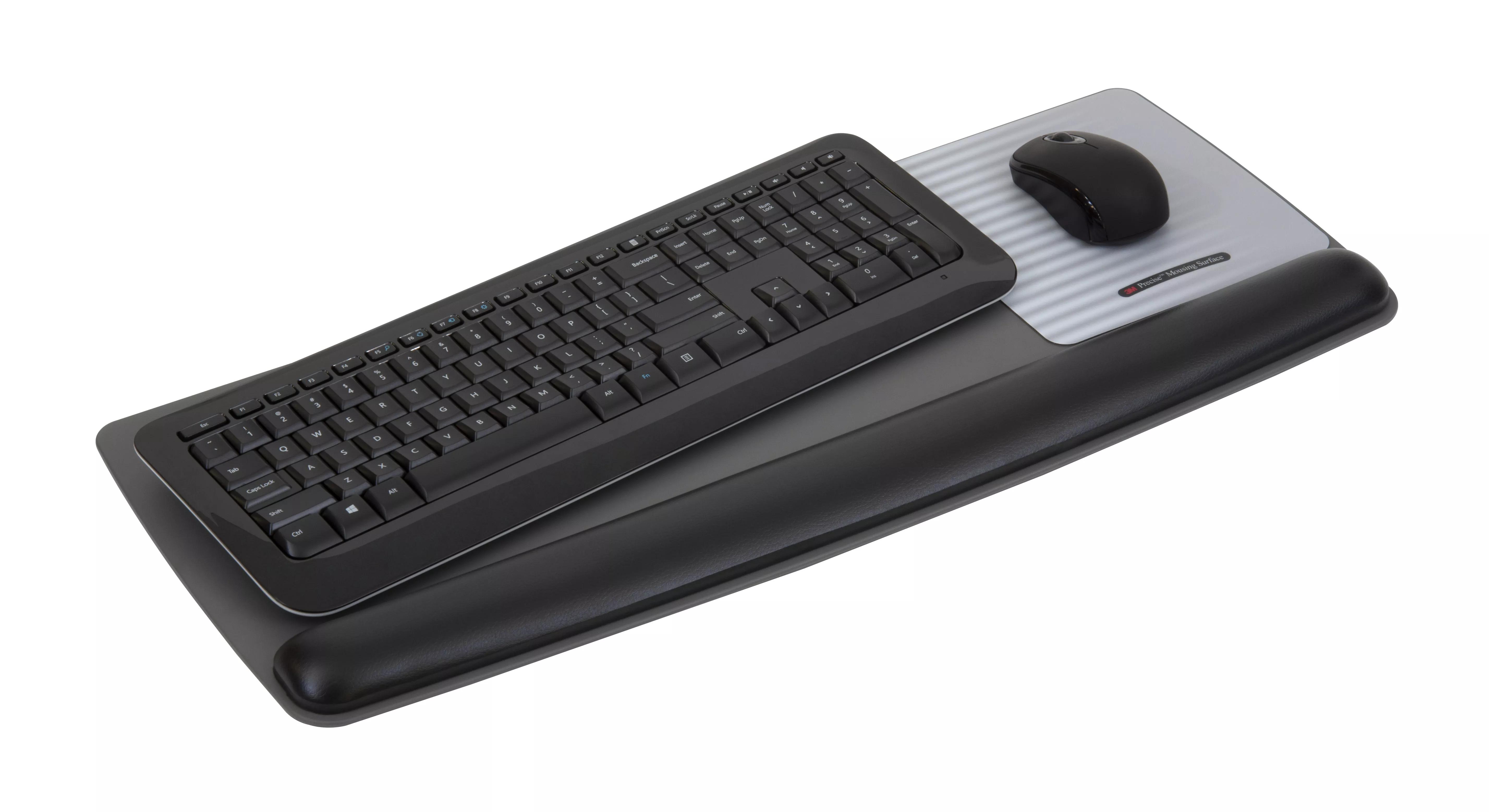 SKU 7100087063 | 3M™ Gel Wristrest Platform For Keyboard and Mouse With Precise™ Battery Saving Mouse Pad