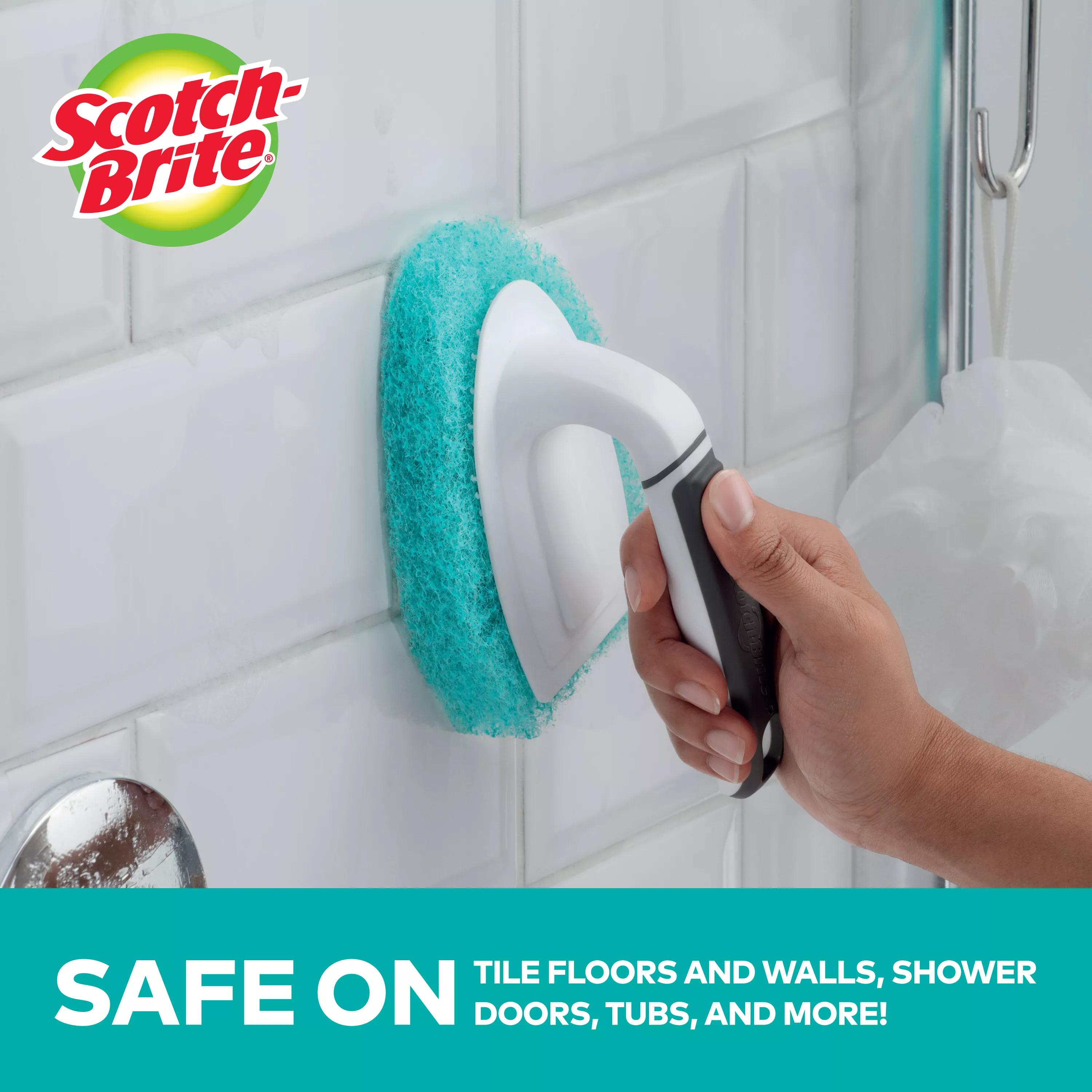 SKU 7100235717 | Scotch-Brite® Non-Scratch Tub & Tile Scrubber 553-T