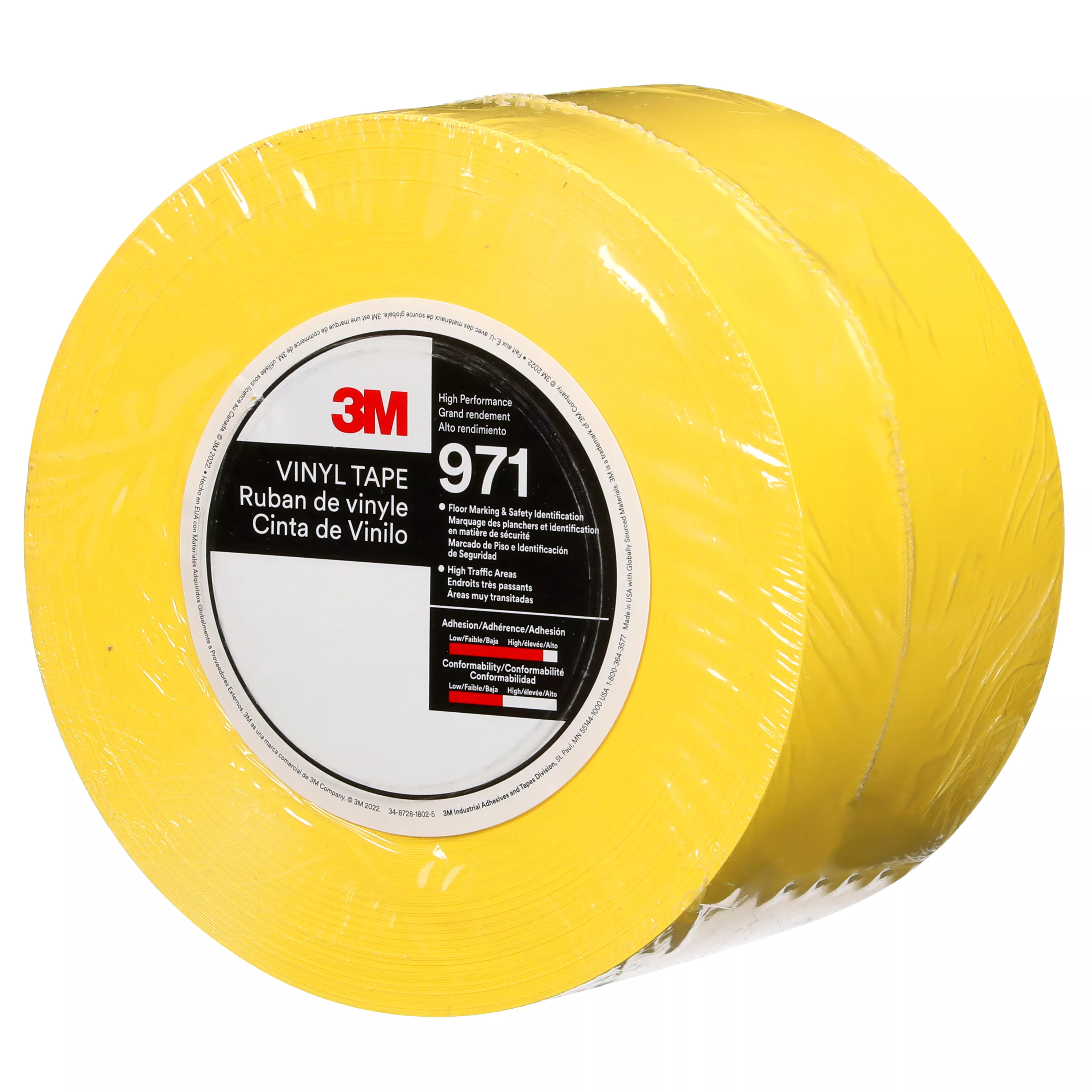 SKU 7100253142 | 3M™ Durable Floor Marking Tape 971