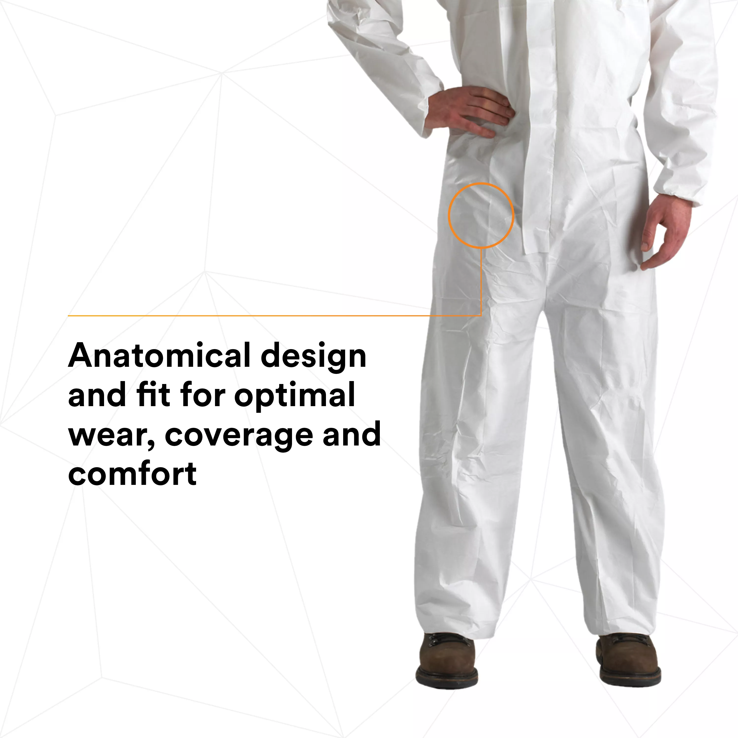 SKU 7000109028 | 3M™ Disposable Protective Coverall 4510-BLK-M