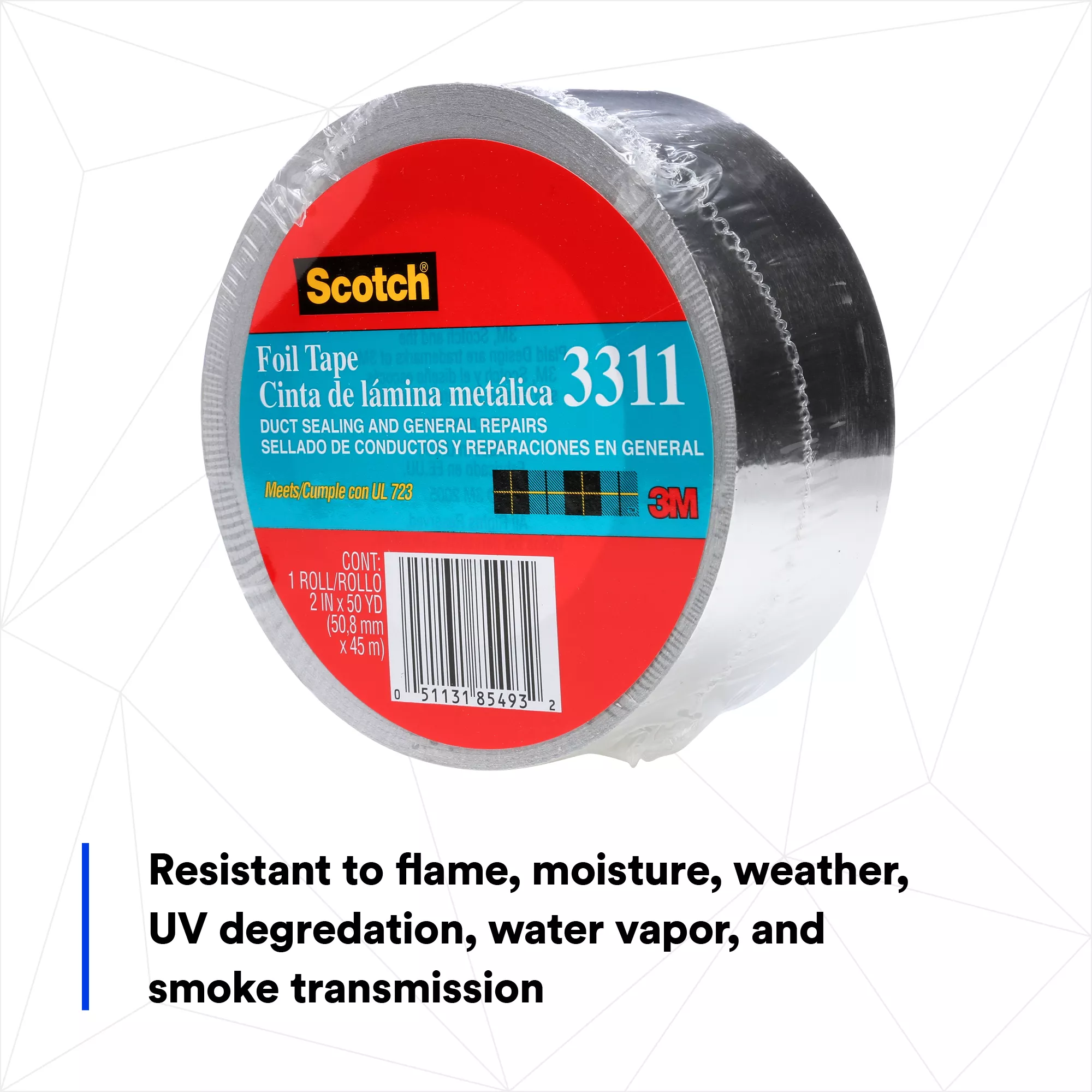 SKU 7000049174 | Scotch® Foil Tape 3311