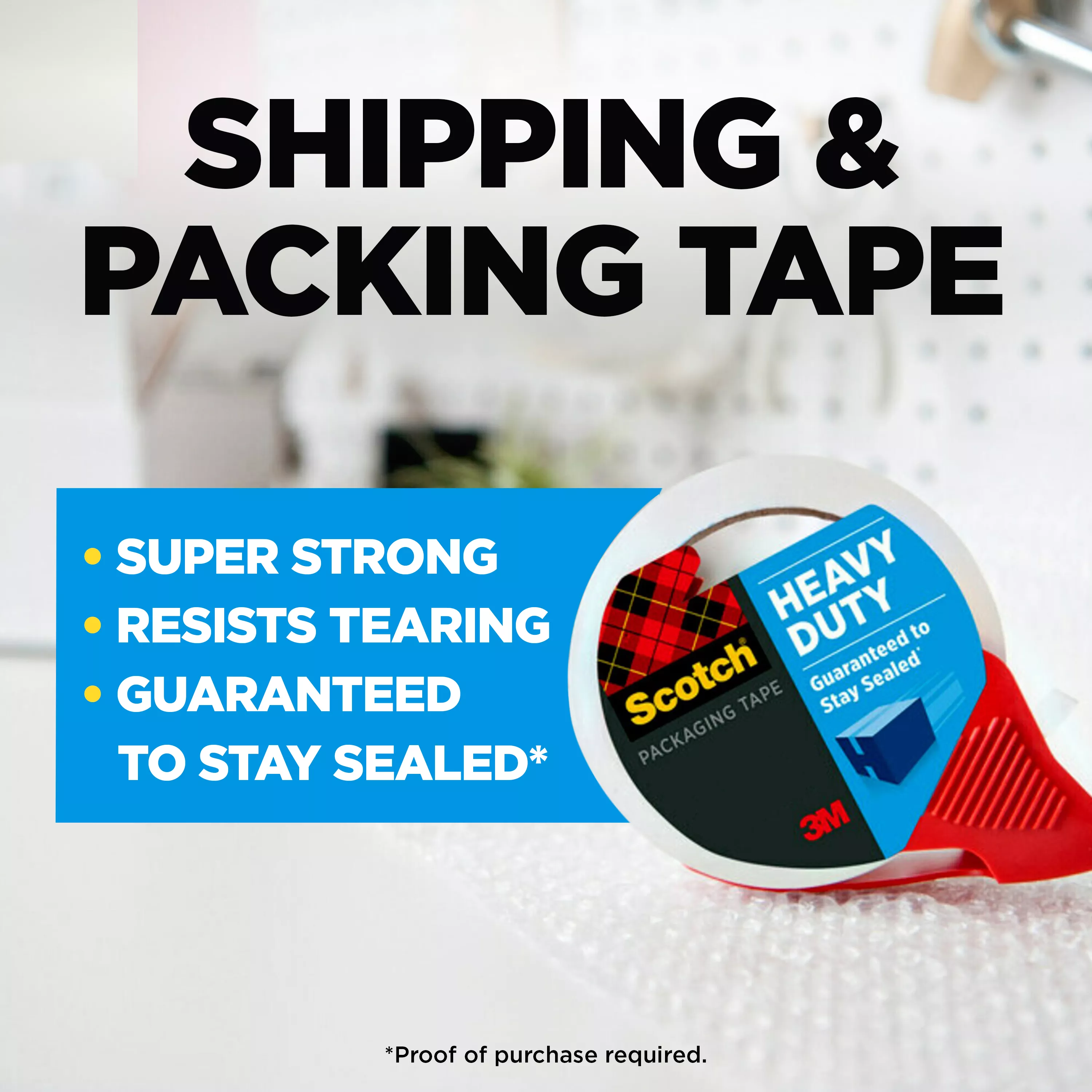 UPC 00051131847392 | Scotch® Heavy Duty Shipping Packaging Tape 3850-2-1RD-6WC