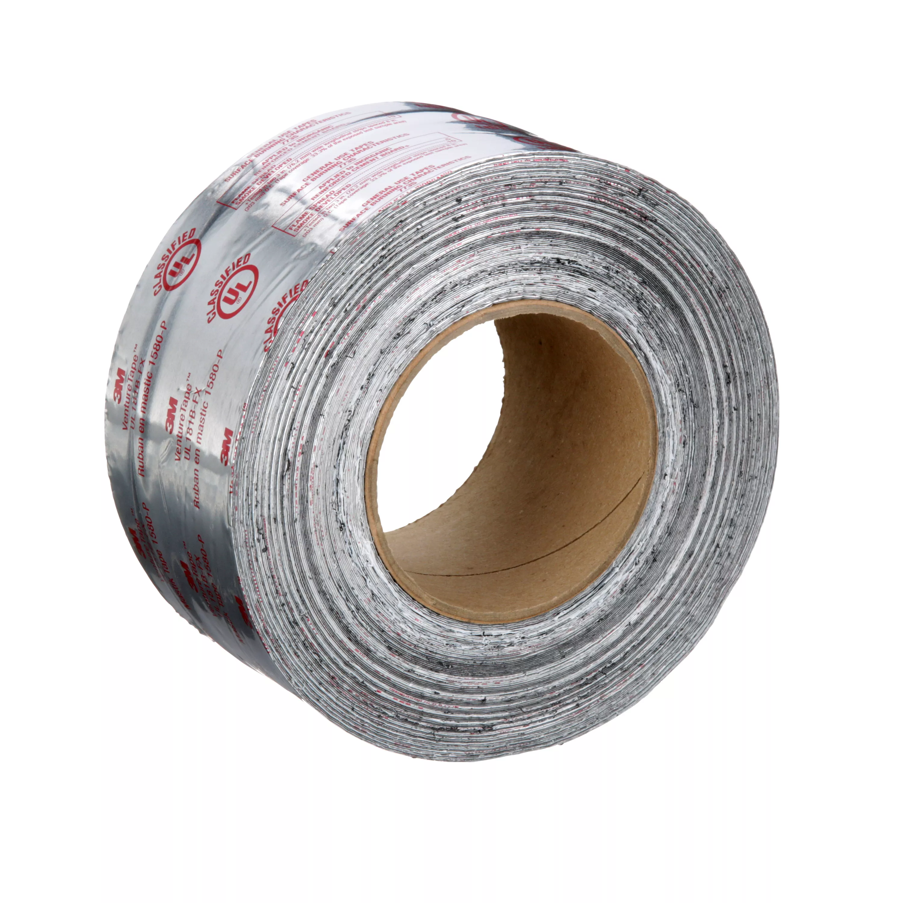 SKU 7100043954 | 3M™ Venture Tape™ UL181B-FX Mastik Foil Tape 1580-P