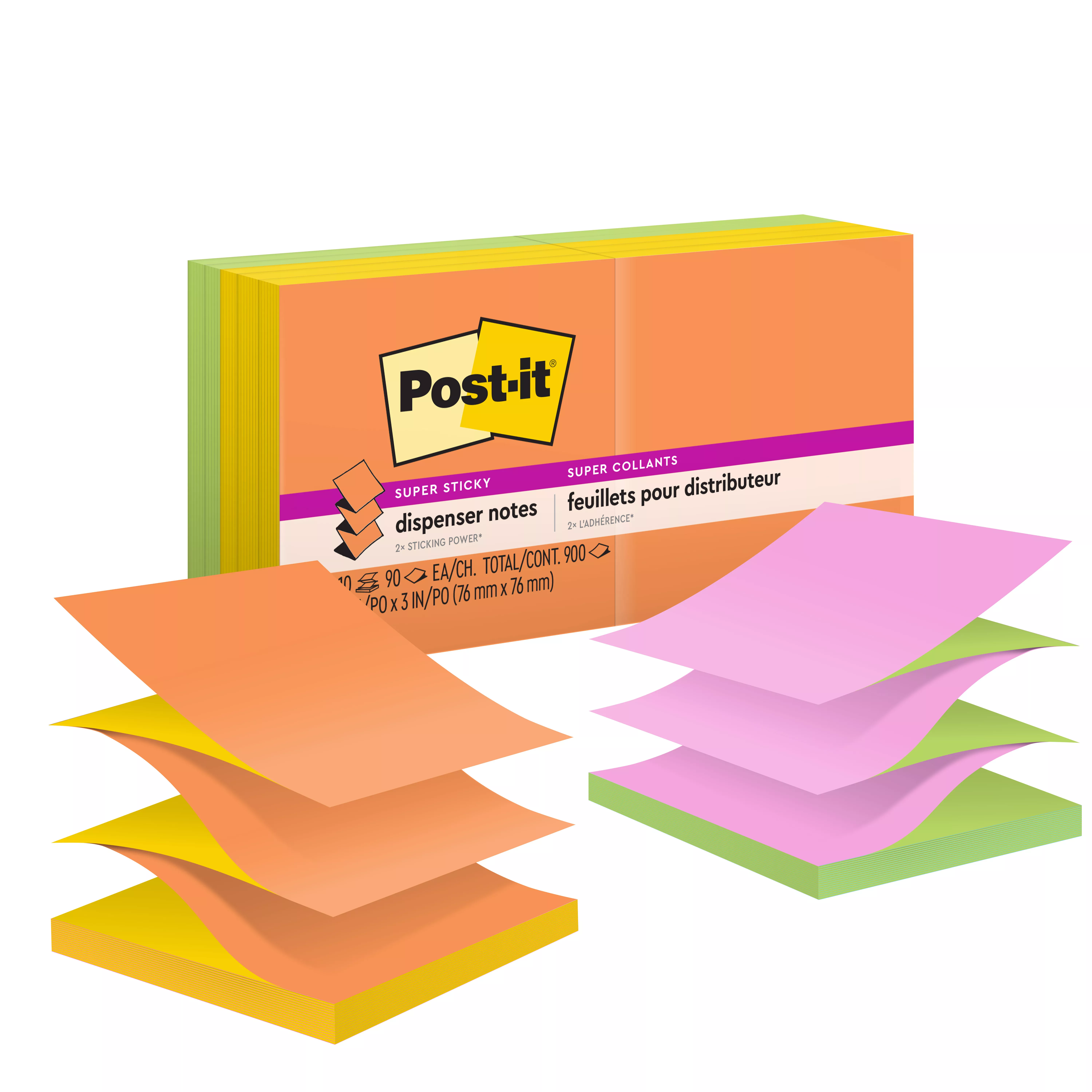 SKU 7010333593 | Post-it(R) Super Sticky Dispenser Pop-up Notes R330-SSAU-ALT