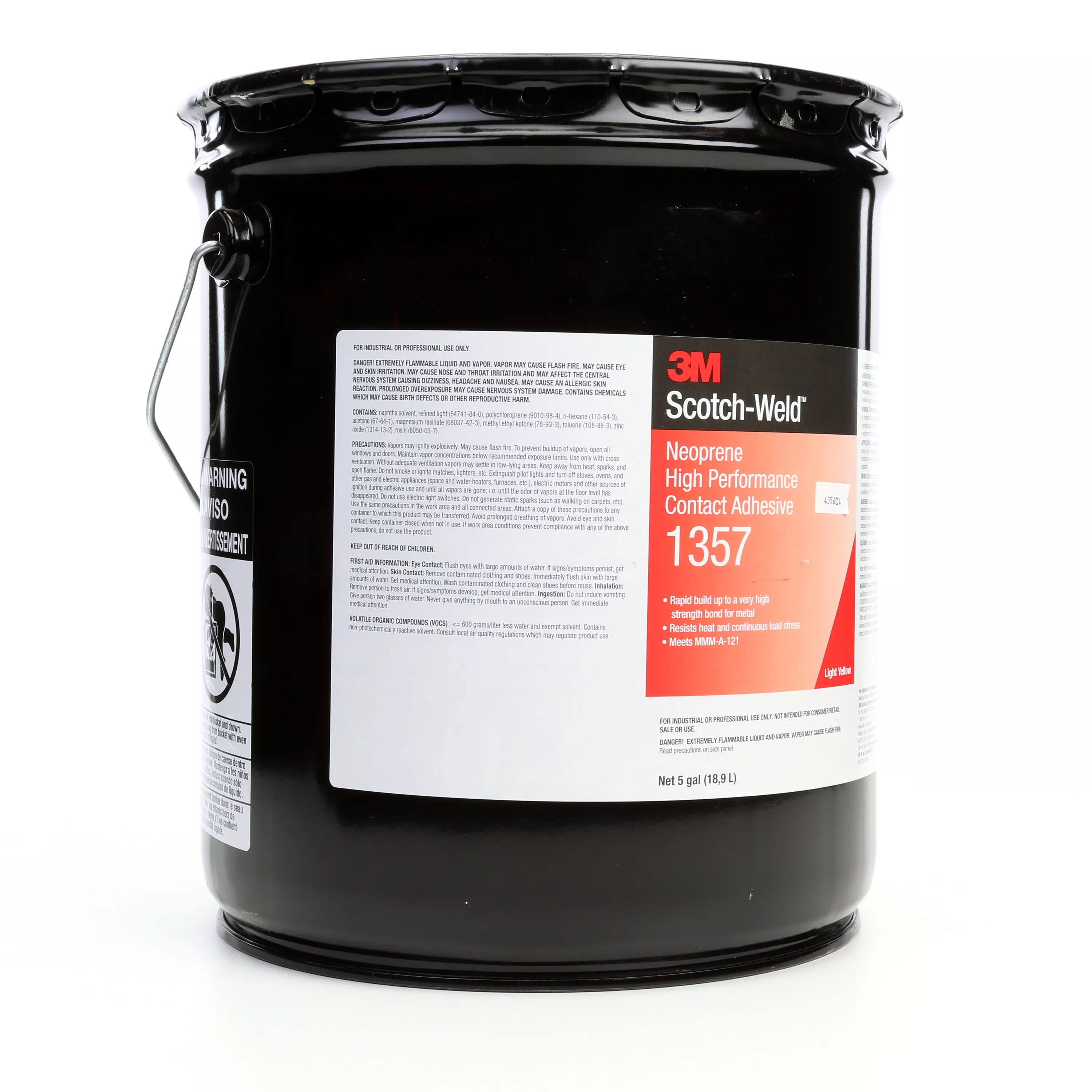 Product Number 1357 | 3M™ Neoprene High Performance Contact Adhesive 1357