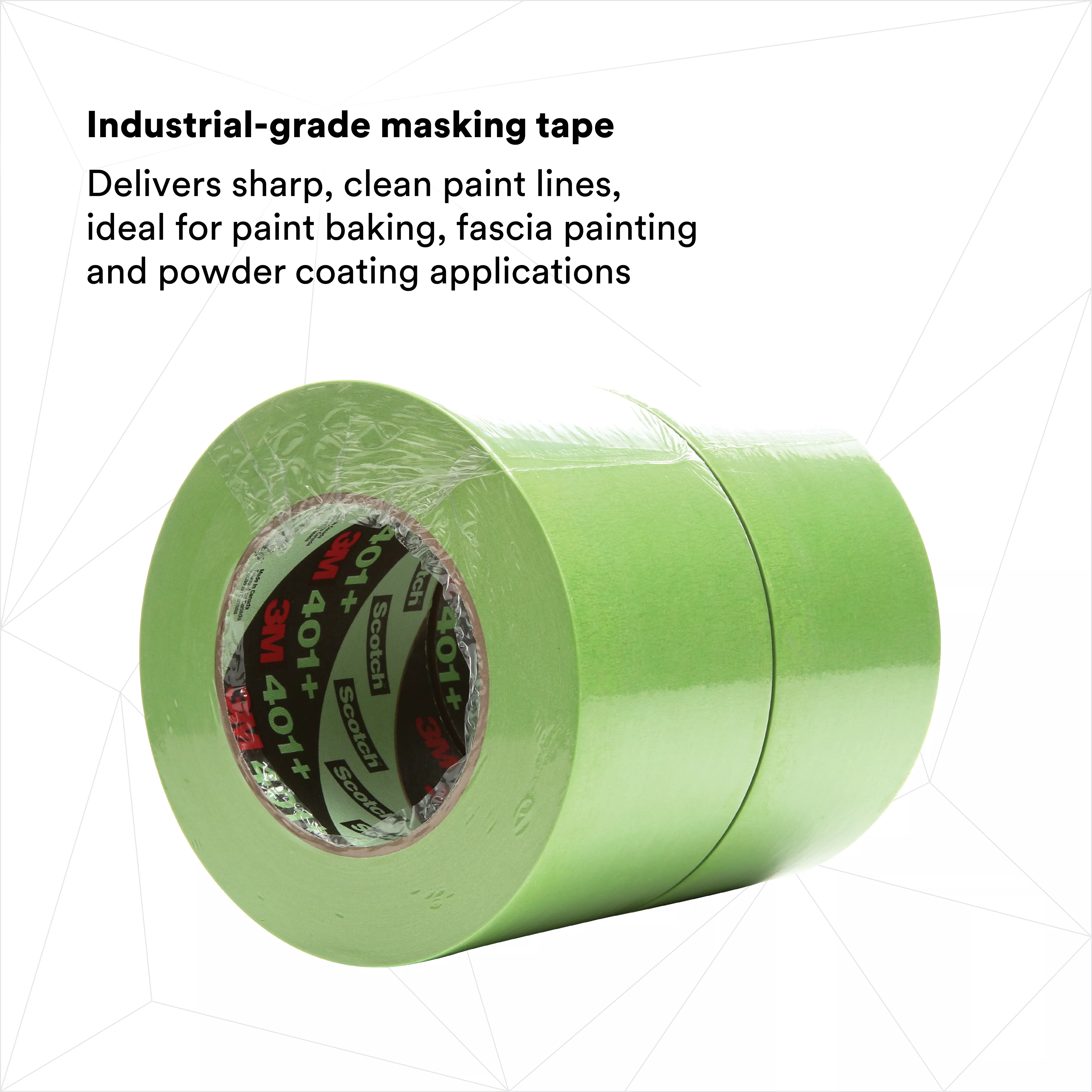 SKU 7000124899 | 3M™ High Performance Green Masking Tape 401+