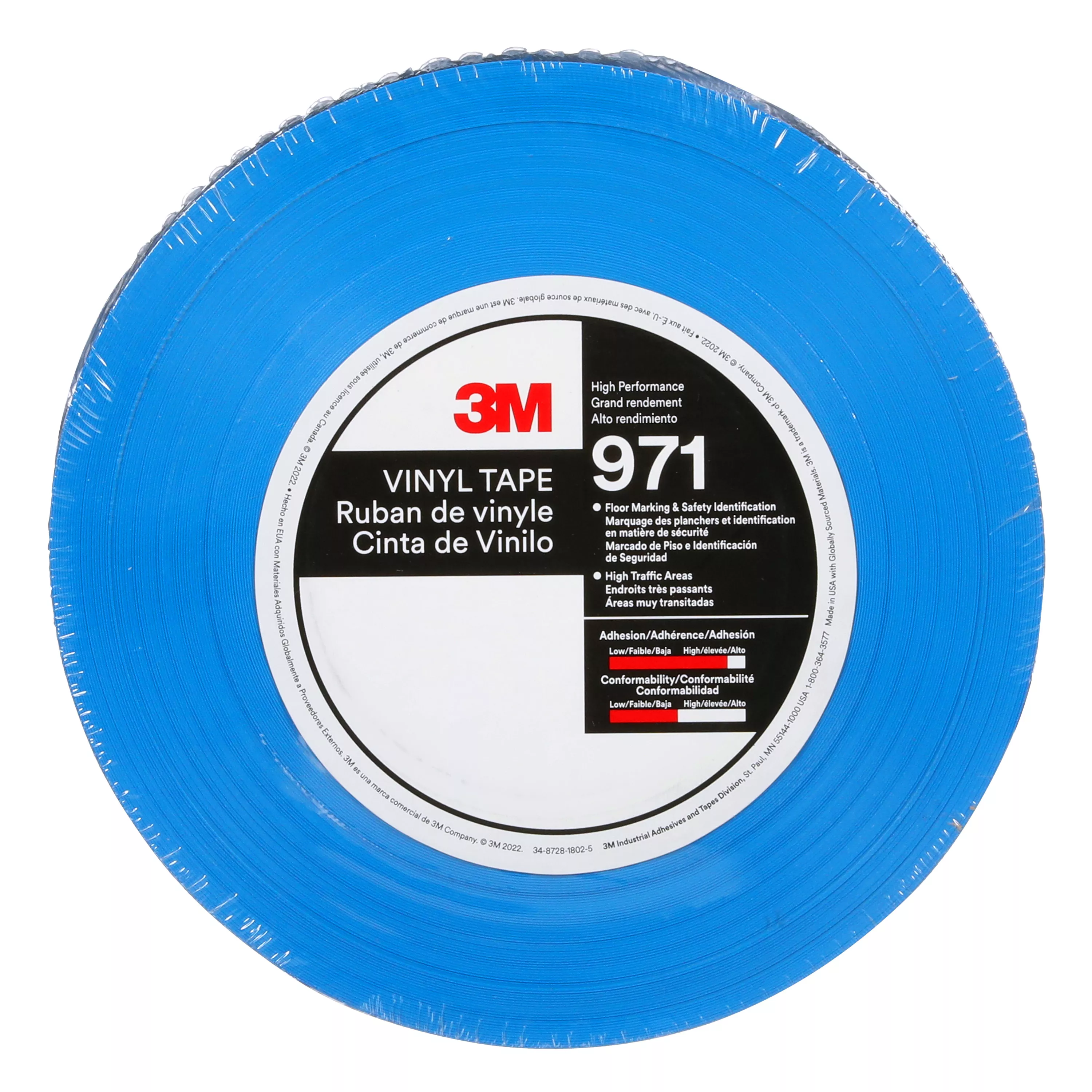 SKU 7100253141 | 3M™ Durable Floor Marking Tape 971