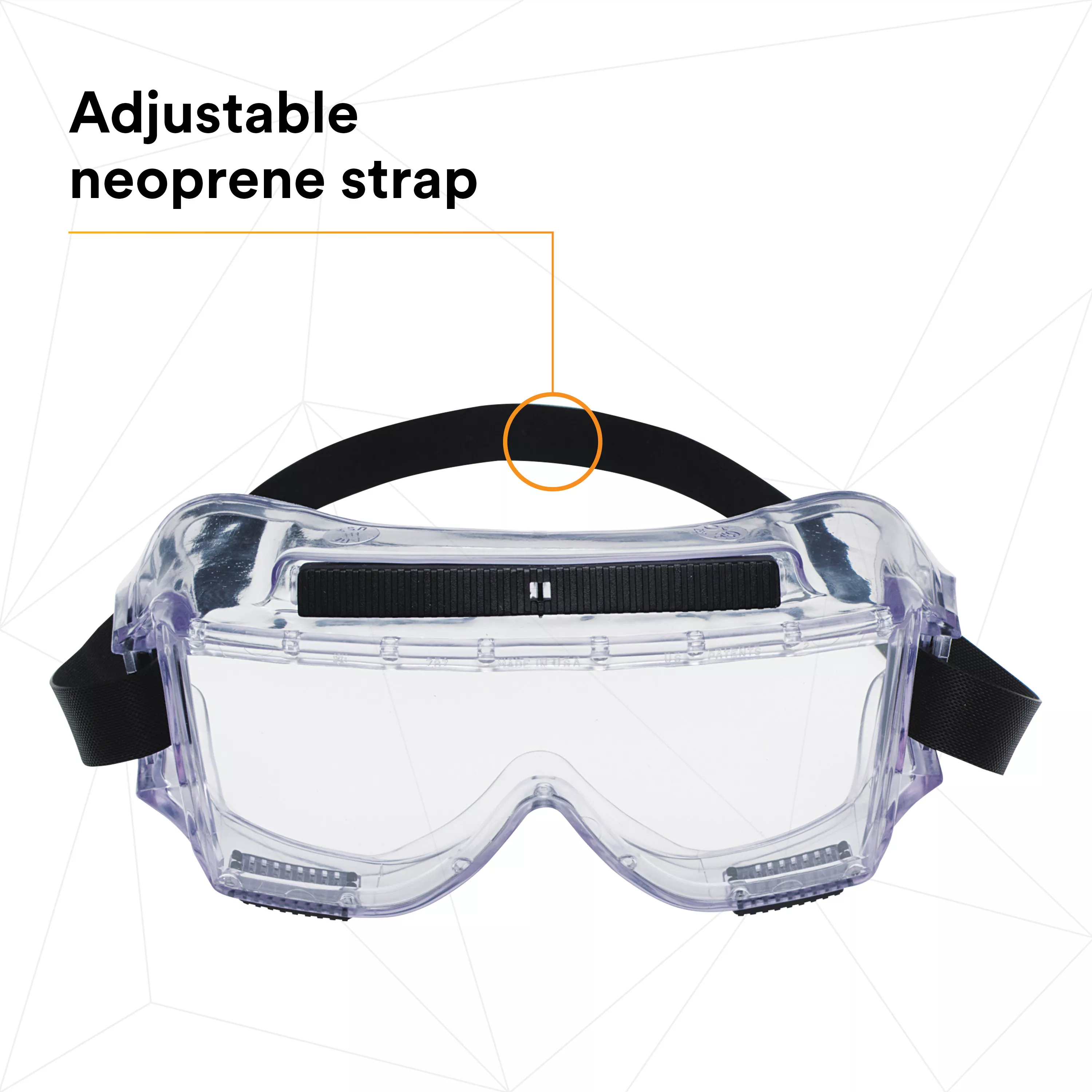 SKU 7000127565 | 3M™ Centurion™ Splash Safety Goggles 454