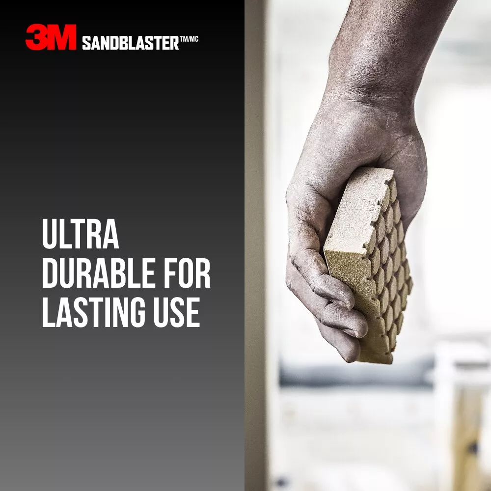 SKU 7010376635 | 3M™ SandBlaster™ DUST CHANNELING Sanding Sponge