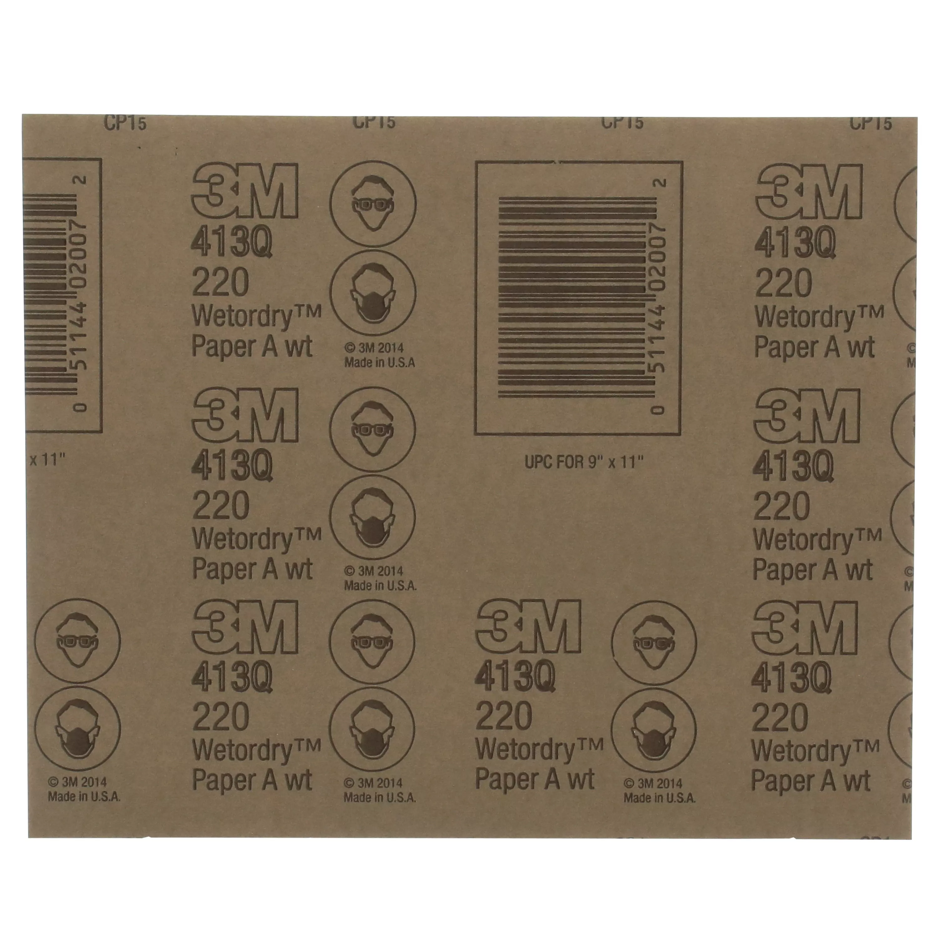 SKU 7000148224 | 3M™ Wetordry™ Abrasive Sheet 413Q