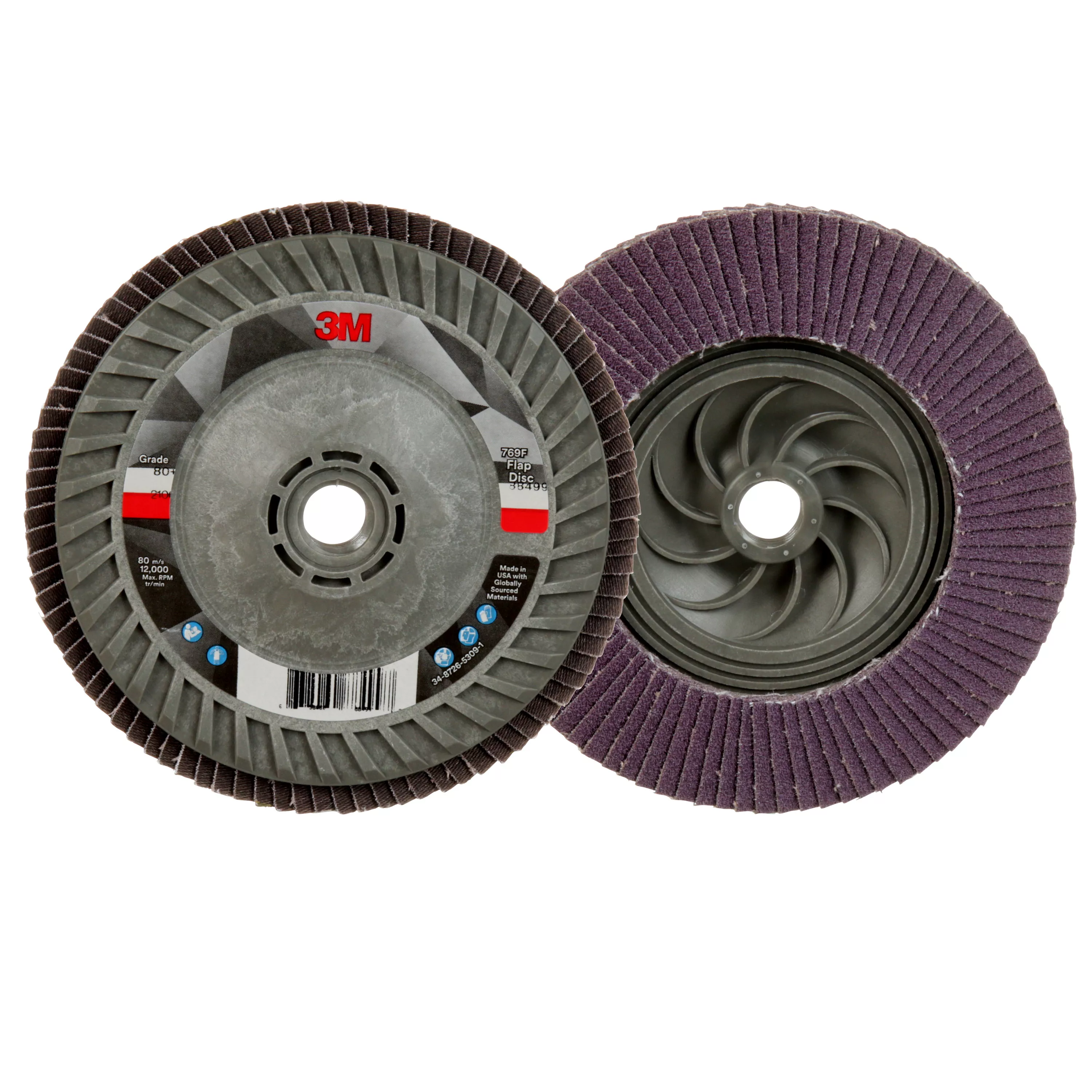 SKU 7100242992 | 3M™ Flap Disc 769F